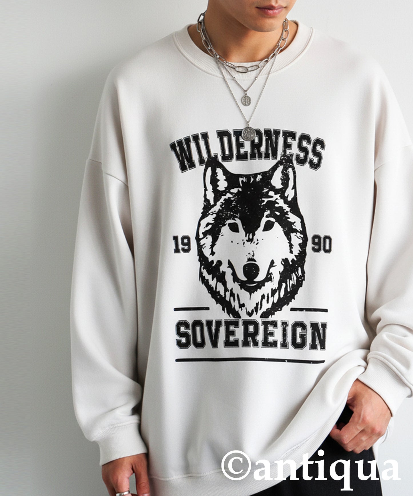 Animal College Logo Fleece Sweatshirt Men's