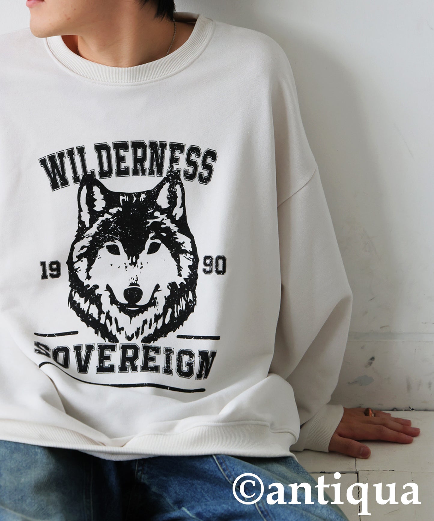 100% Cotton Animal Logo Sweatshirt Men's