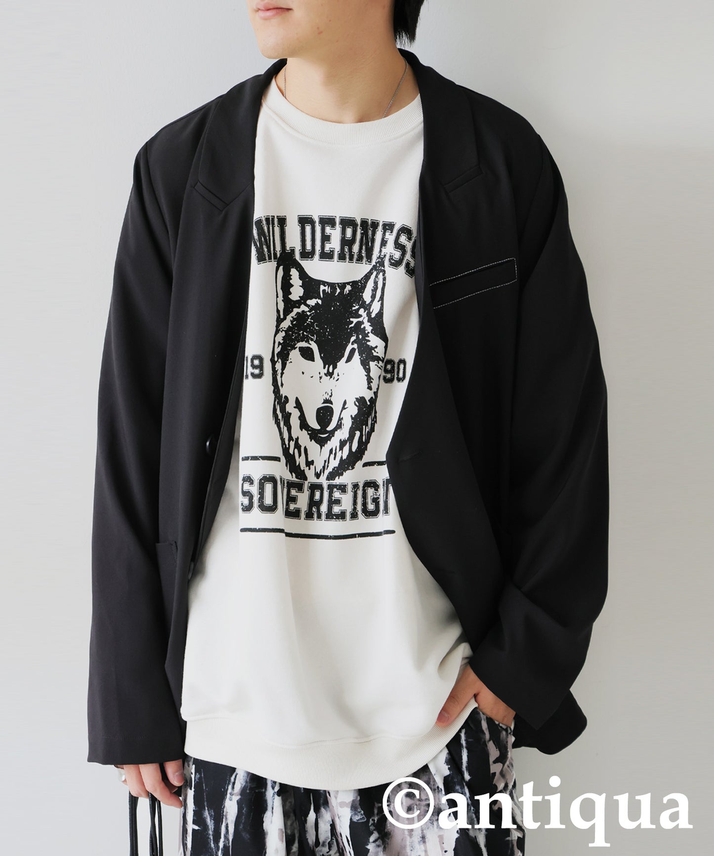 100% Cotton Animal Logo Sweatshirt Men's