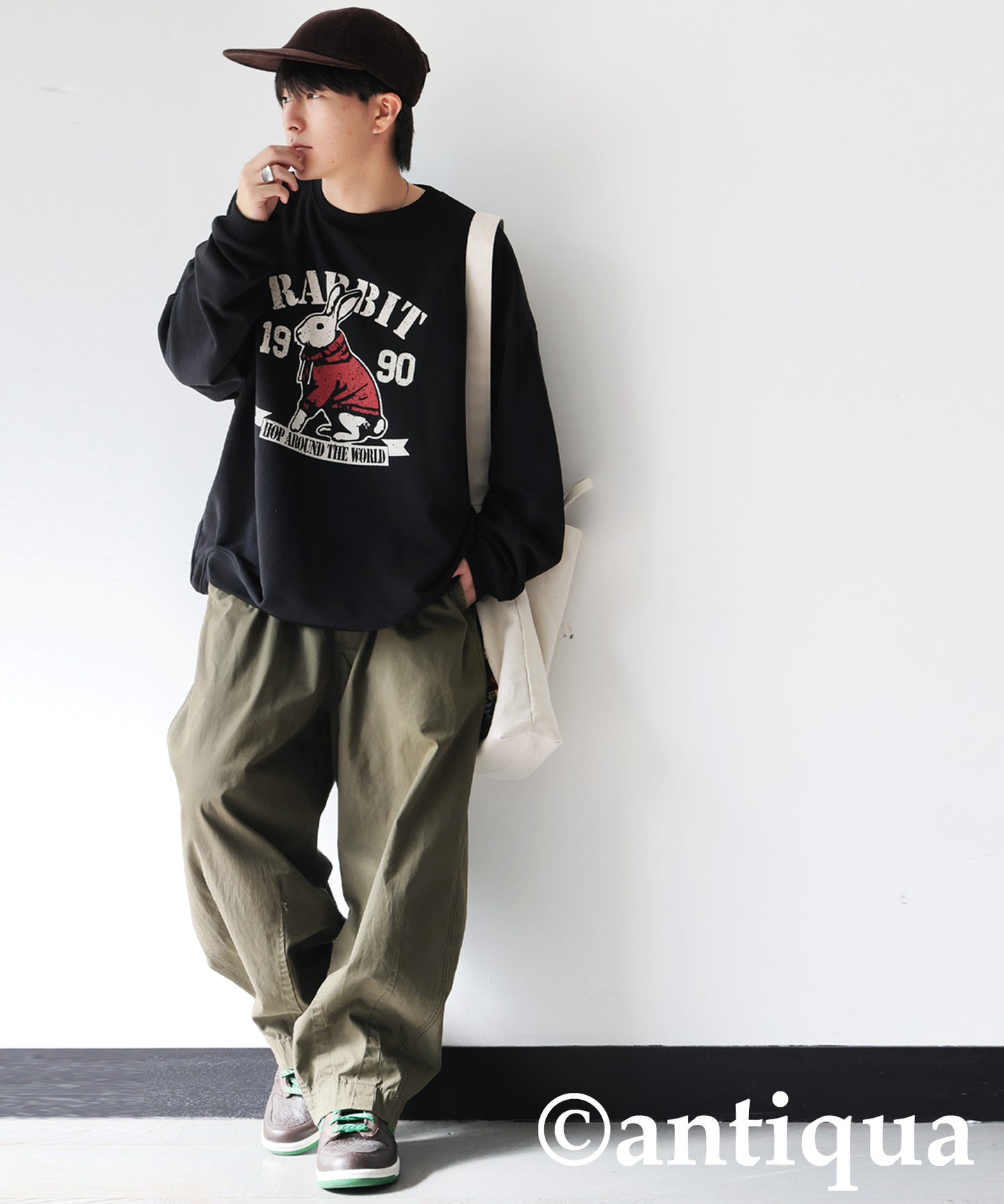 Animal College Logo Fleece Sweatshirt Men's