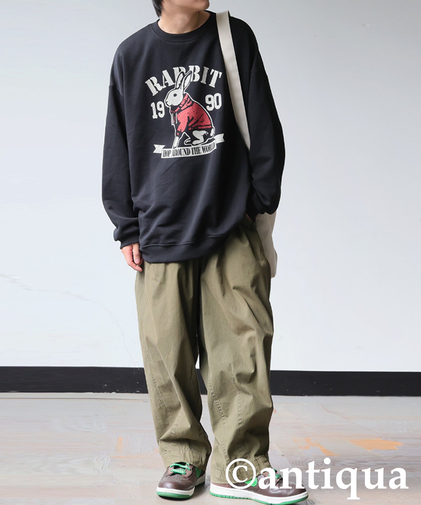 100% Cotton Animal Logo Sweatshirt Men's