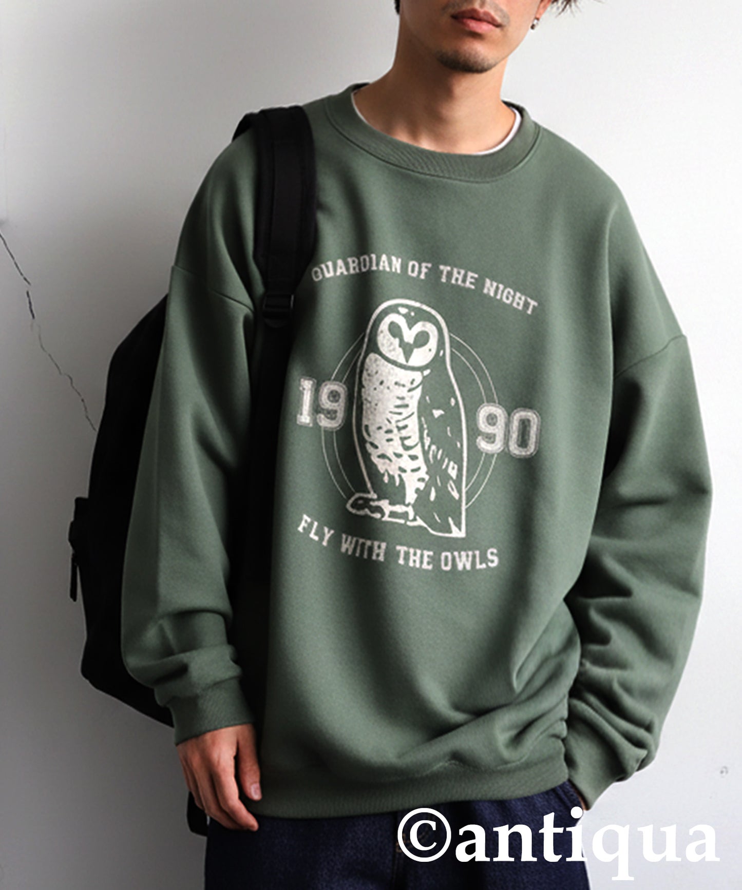 100% Cotton Animal Logo Sweatshirt Men's