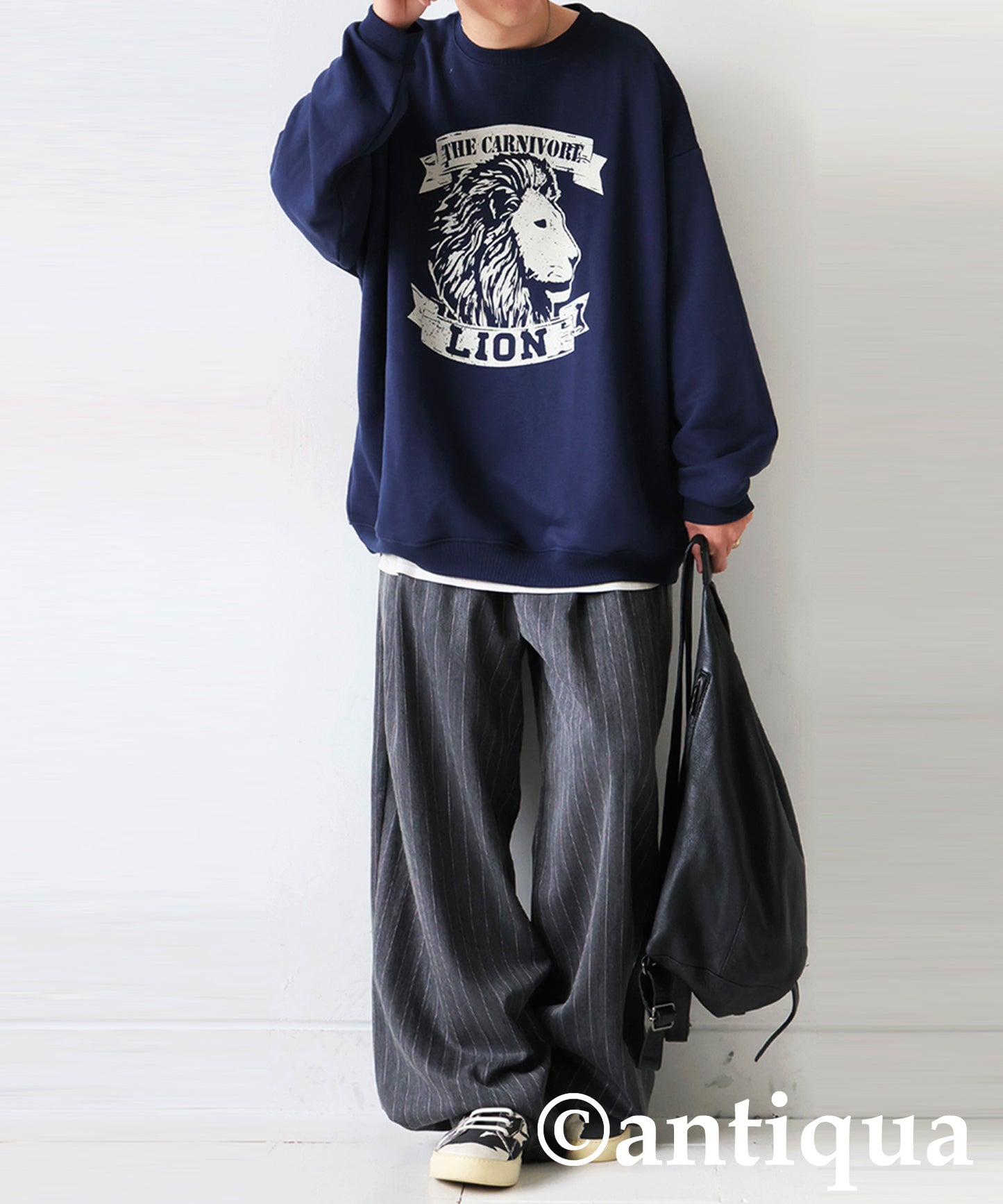 100% Cotton Animal Logo Sweatshirt Men's