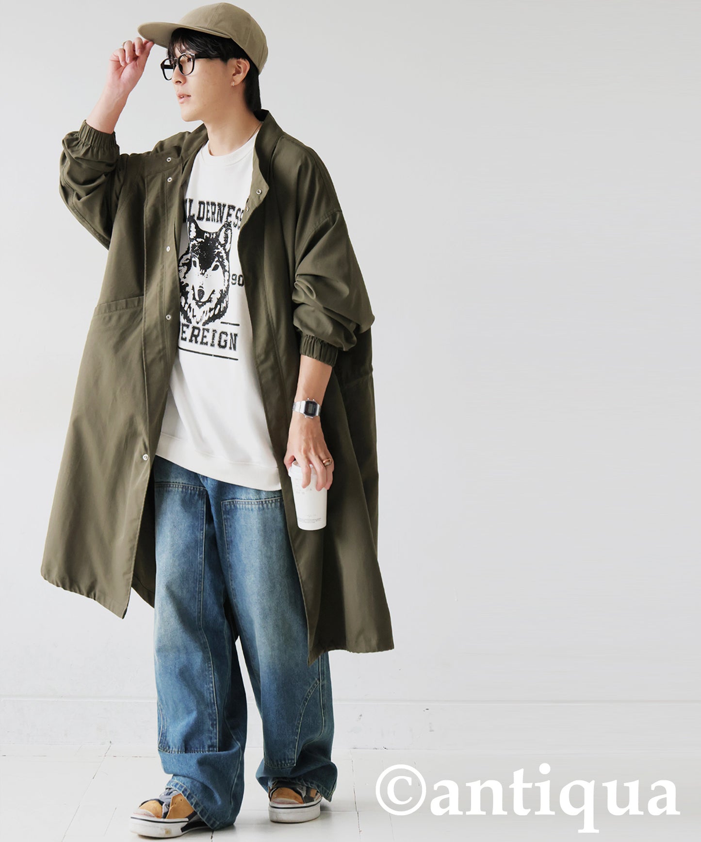 100% Cotton Animal Logo Sweatshirt Men's