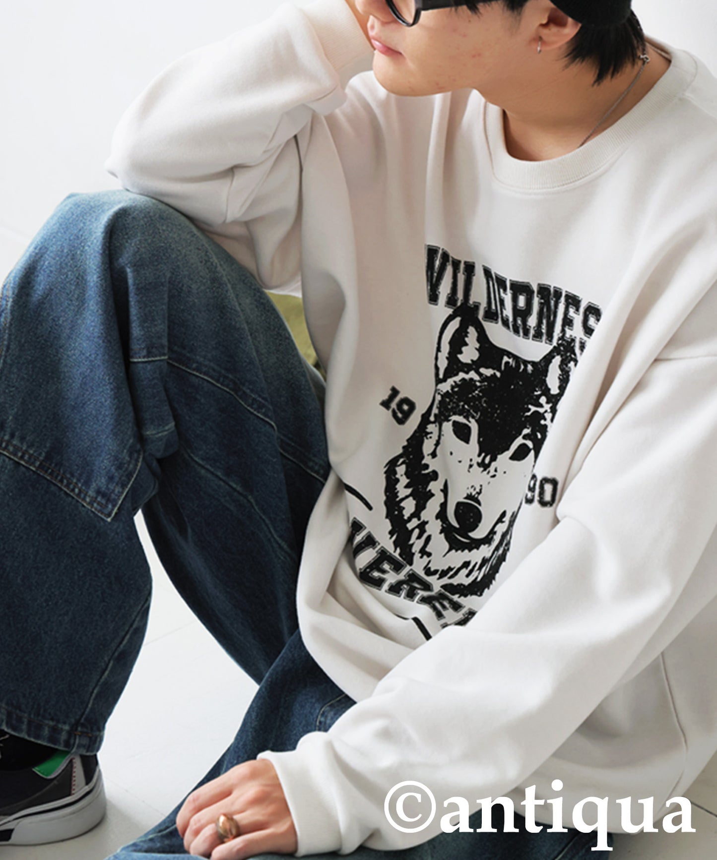 Animal College Logo Fleece Sweatshirt Men's
