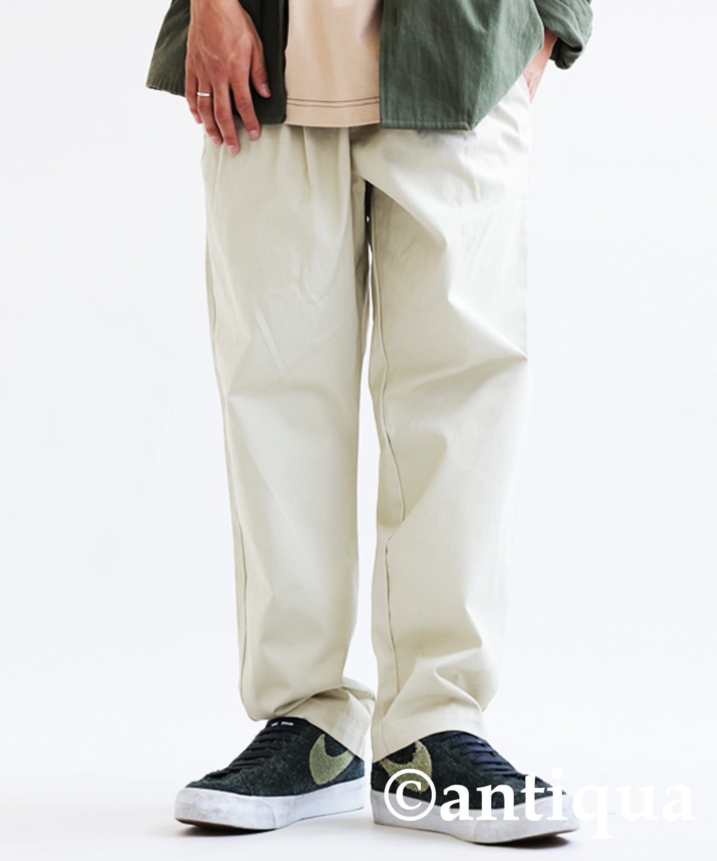 Men's tapered full-length pants