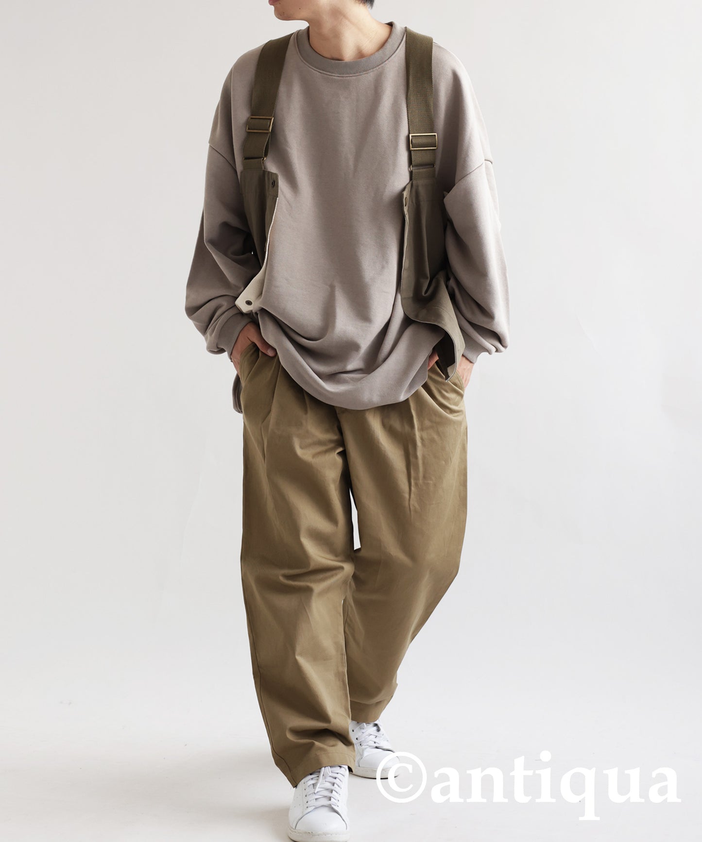 Men's tapered full-length pants