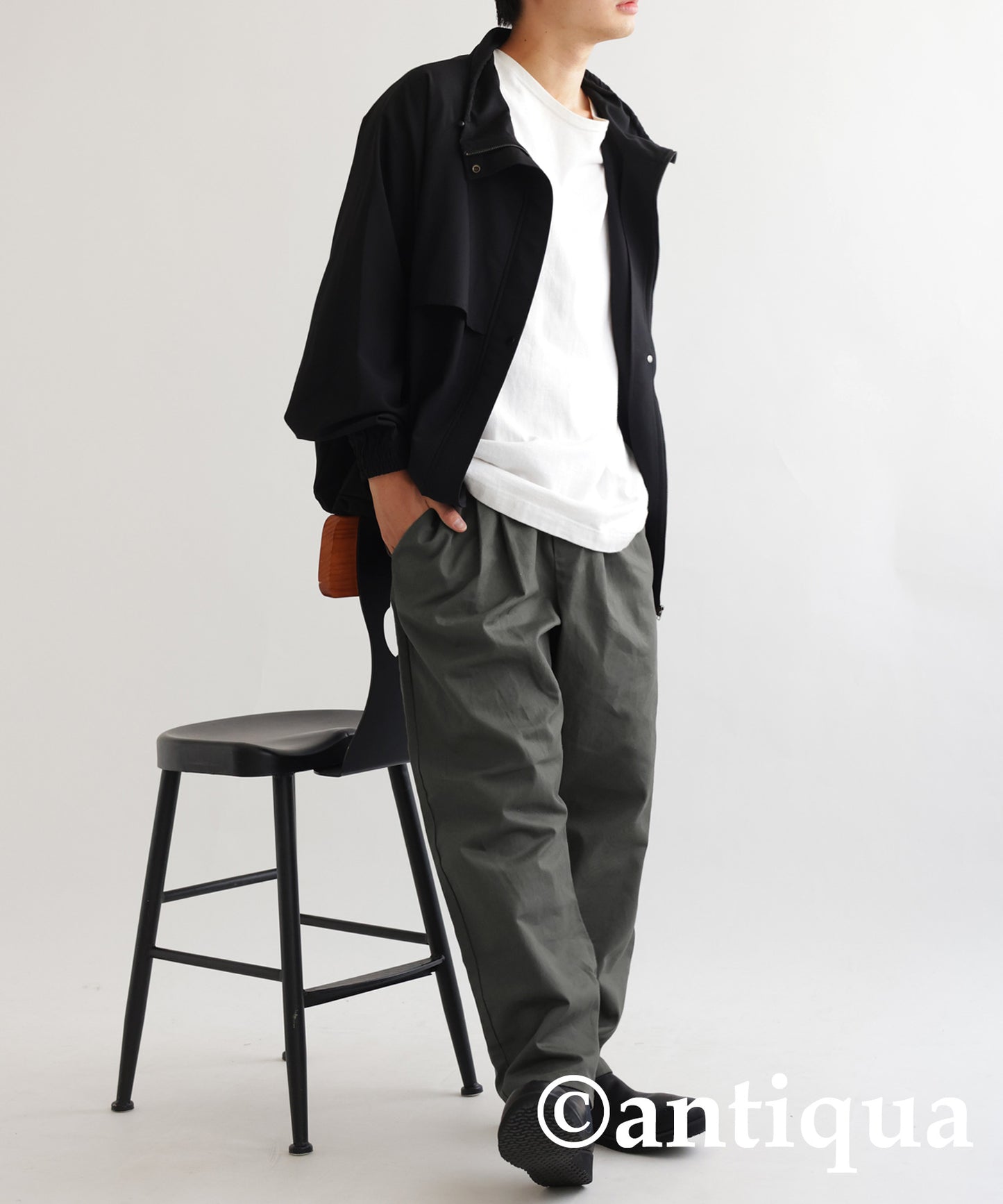 Men's tapered full-length pants