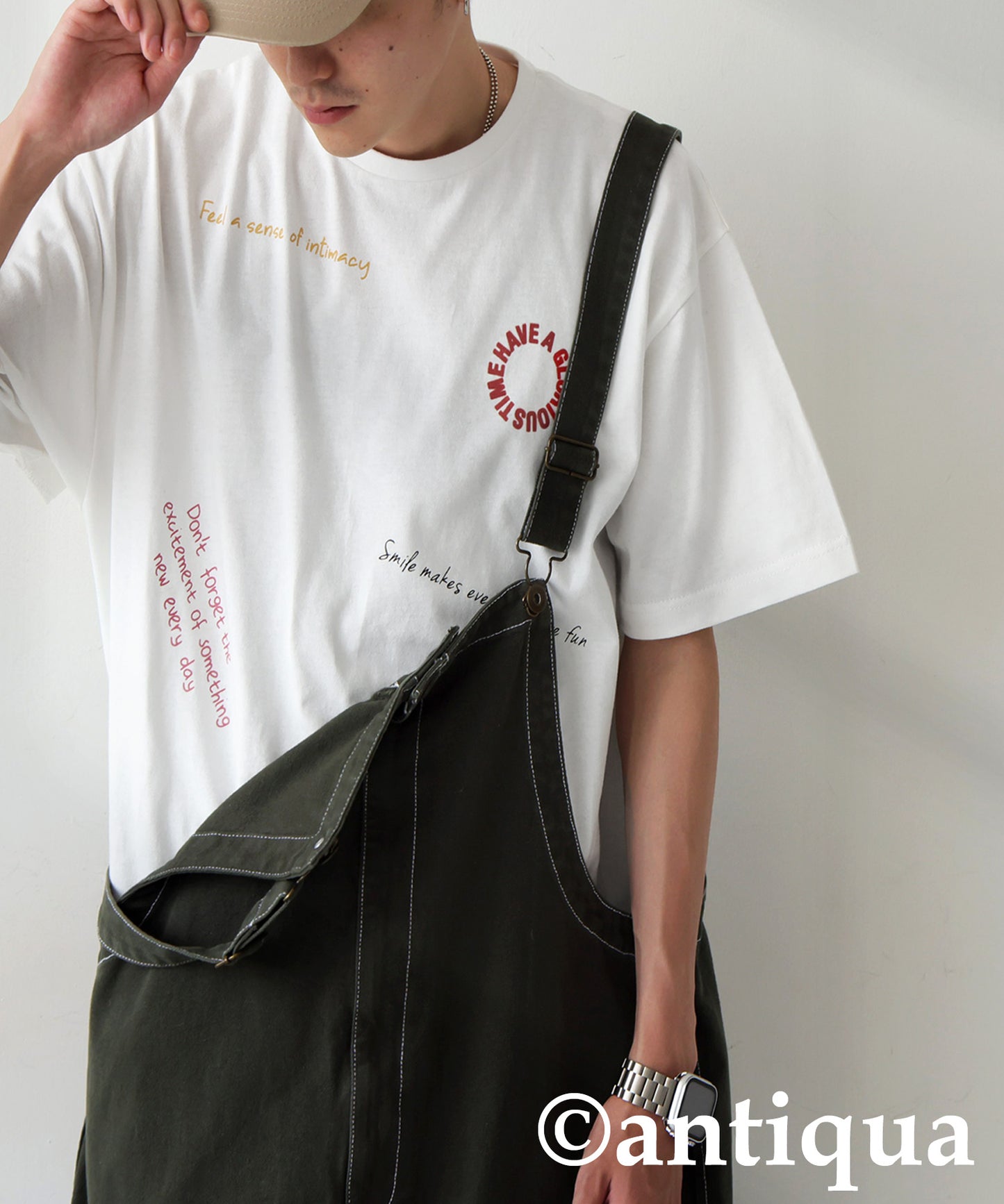 Men's Logo Photo Print T-Shirt