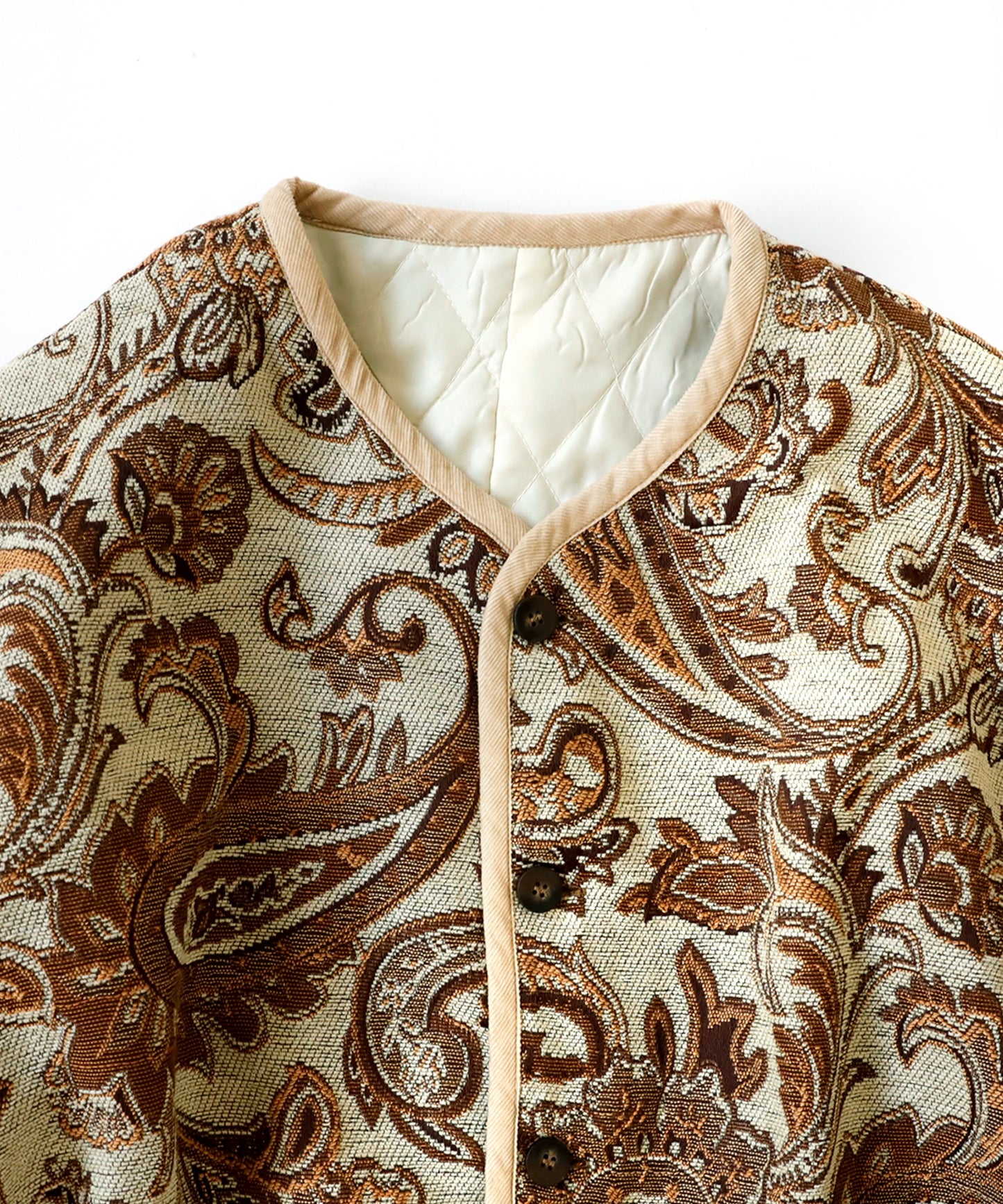 Men's Jacquard jacket outerwear Paisley pattern