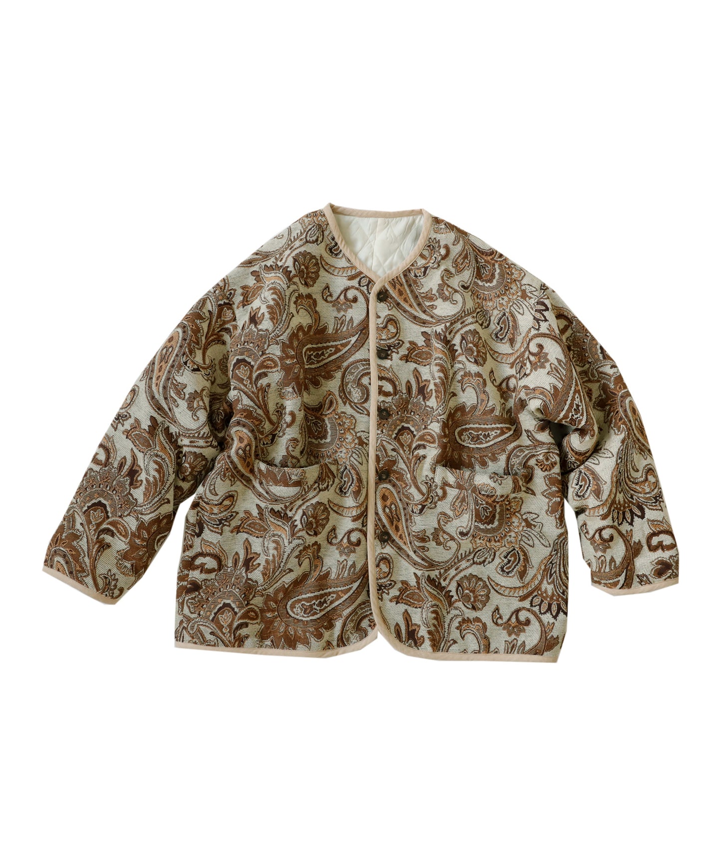 Men's Jacquard jacket outerwear Paisley pattern