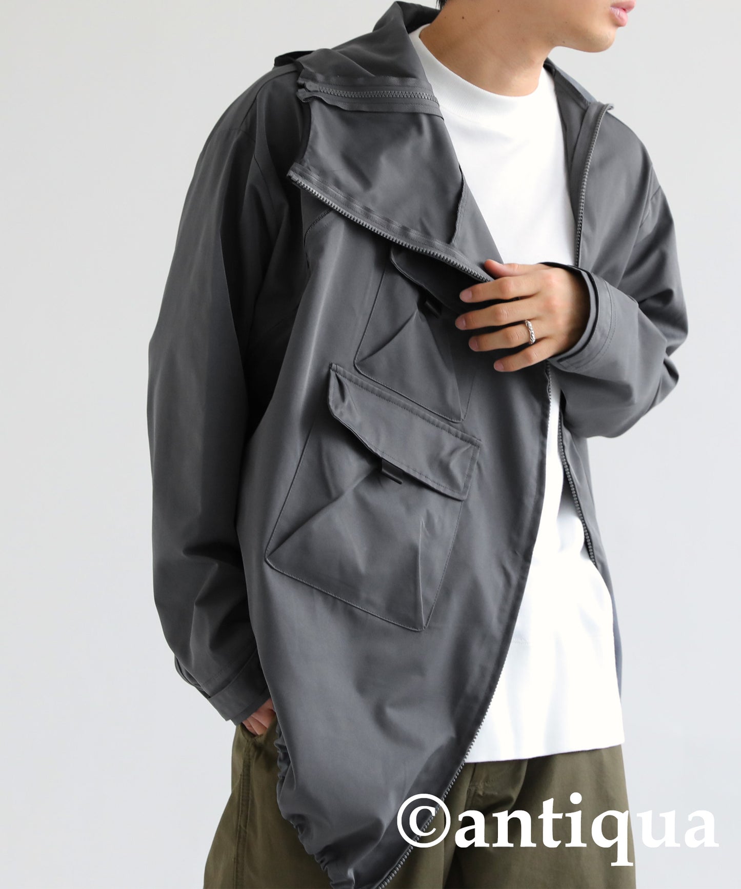 Design Men's blouson Men's outer tops