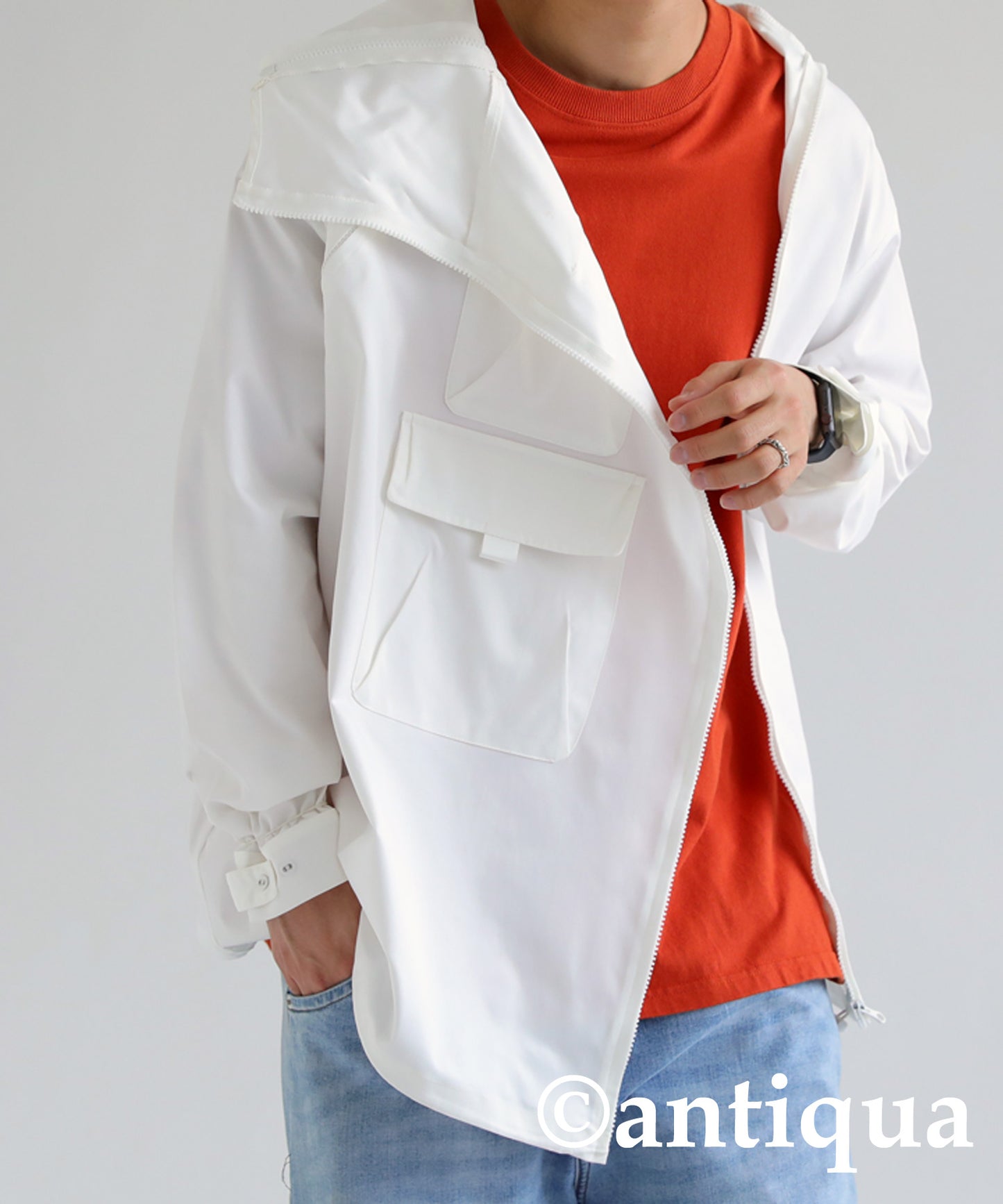 Design Men's blouson Men's outer tops