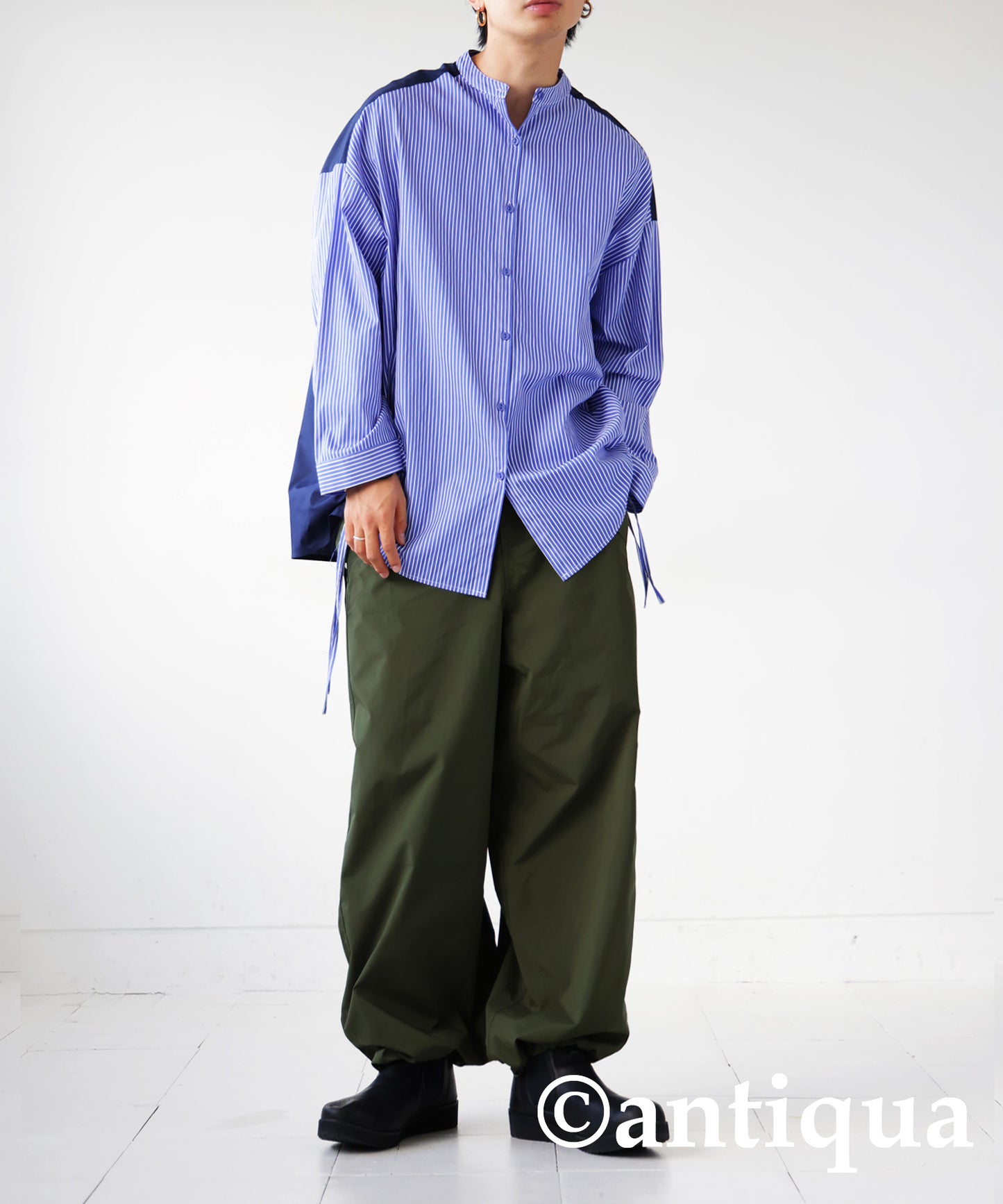 Men's Salopette full-length (Pants) plain