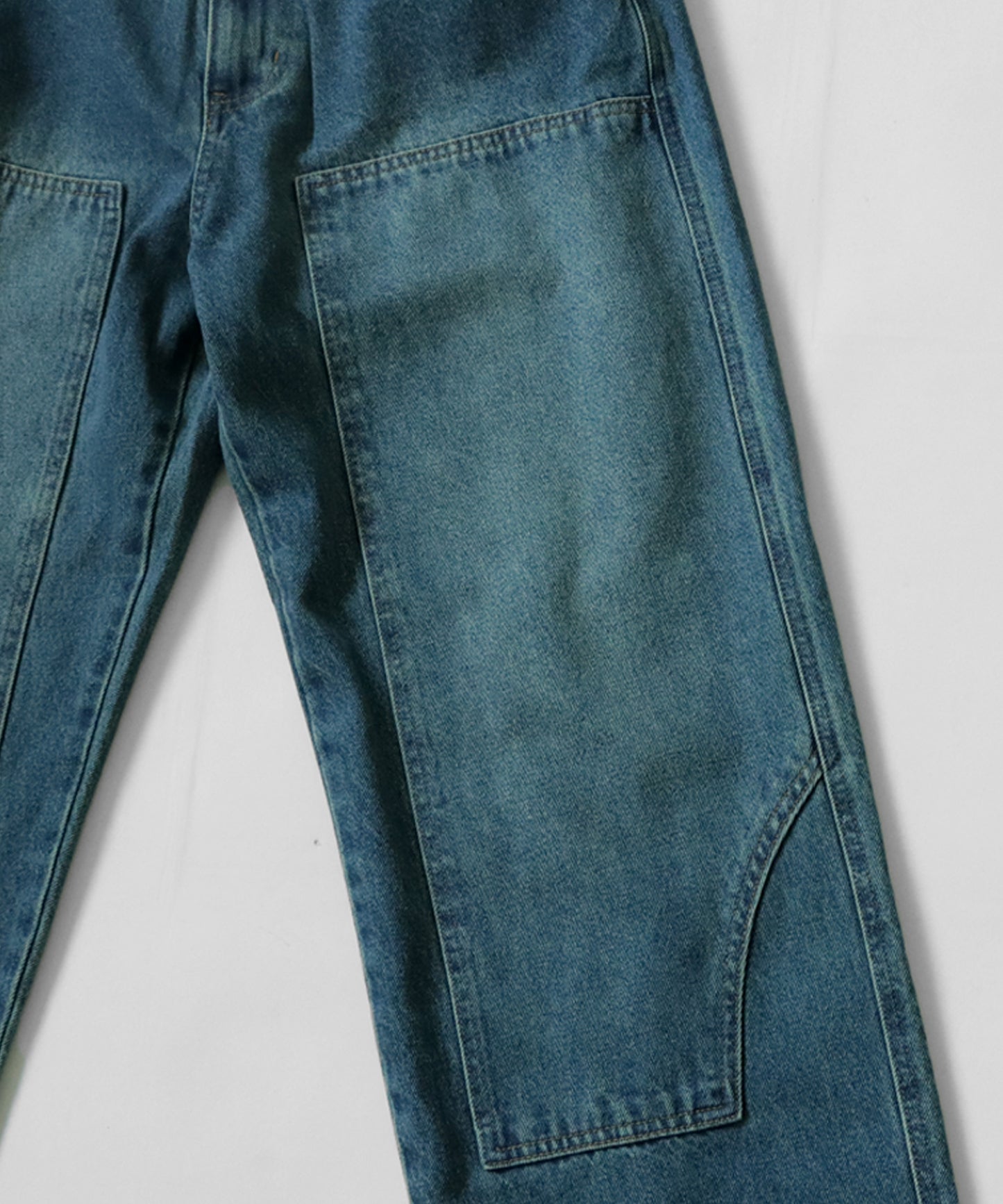 Double Knee Denim Pants Men's