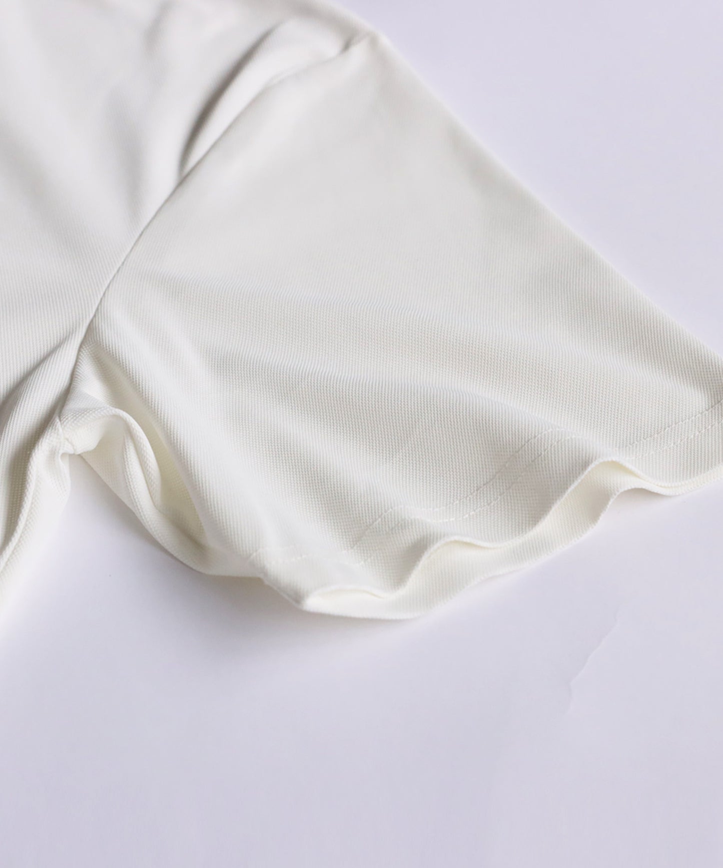 Mixed Material High Neck Top Men's