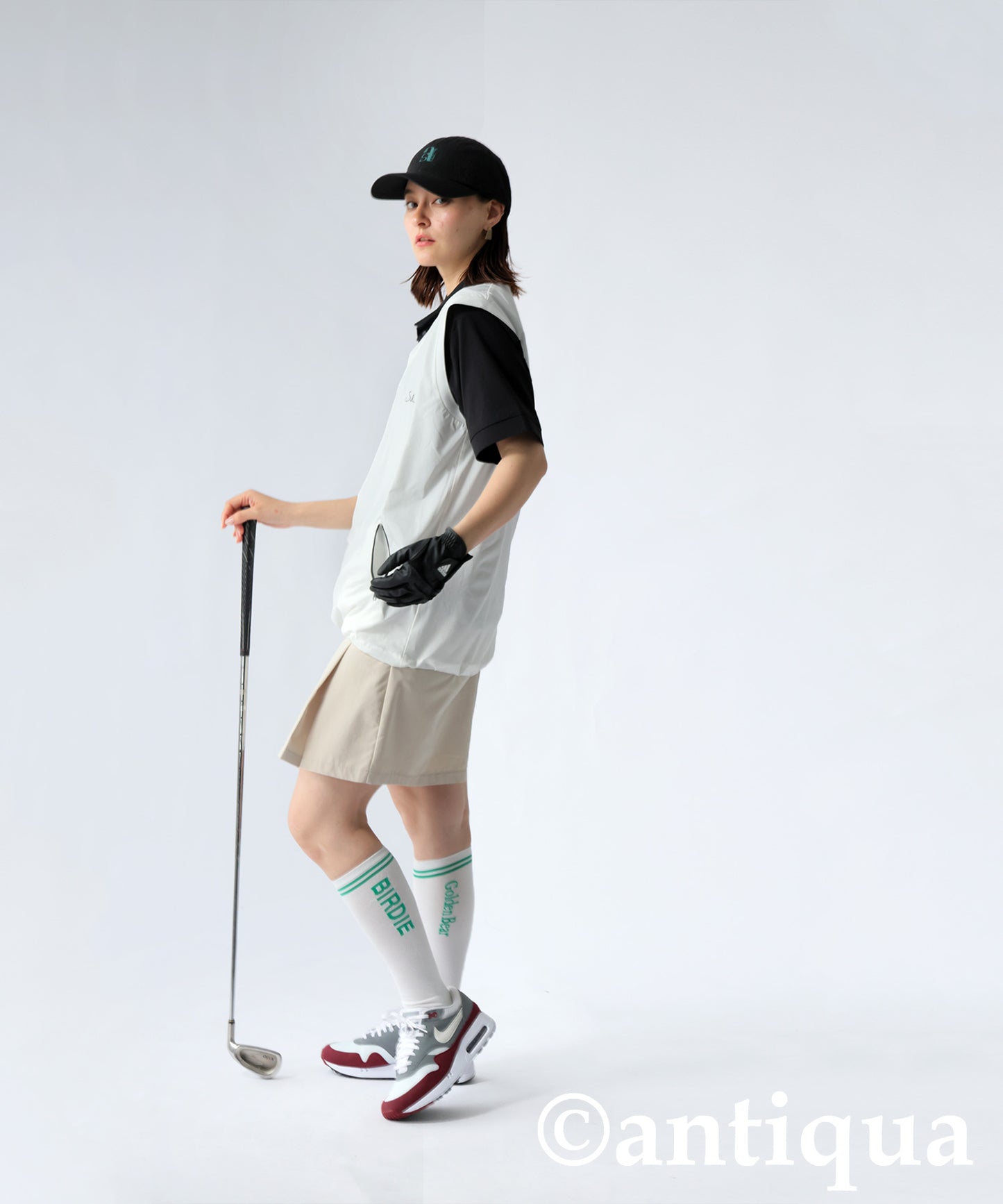 Salu. Ladies Logo Embroidered V-Neck Vest