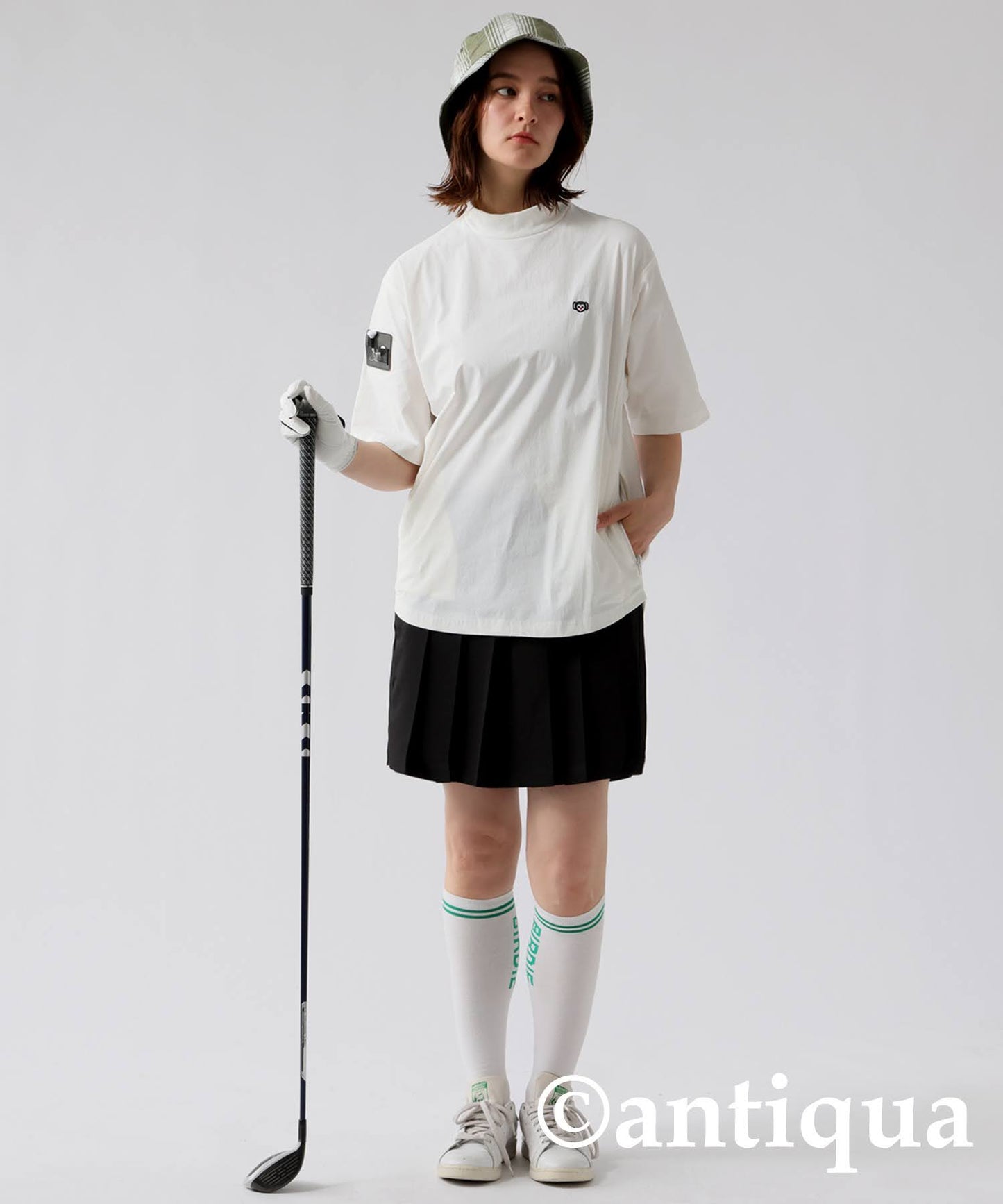 ANTIQUA GOLF×STCH Pocketable Tops Ladies