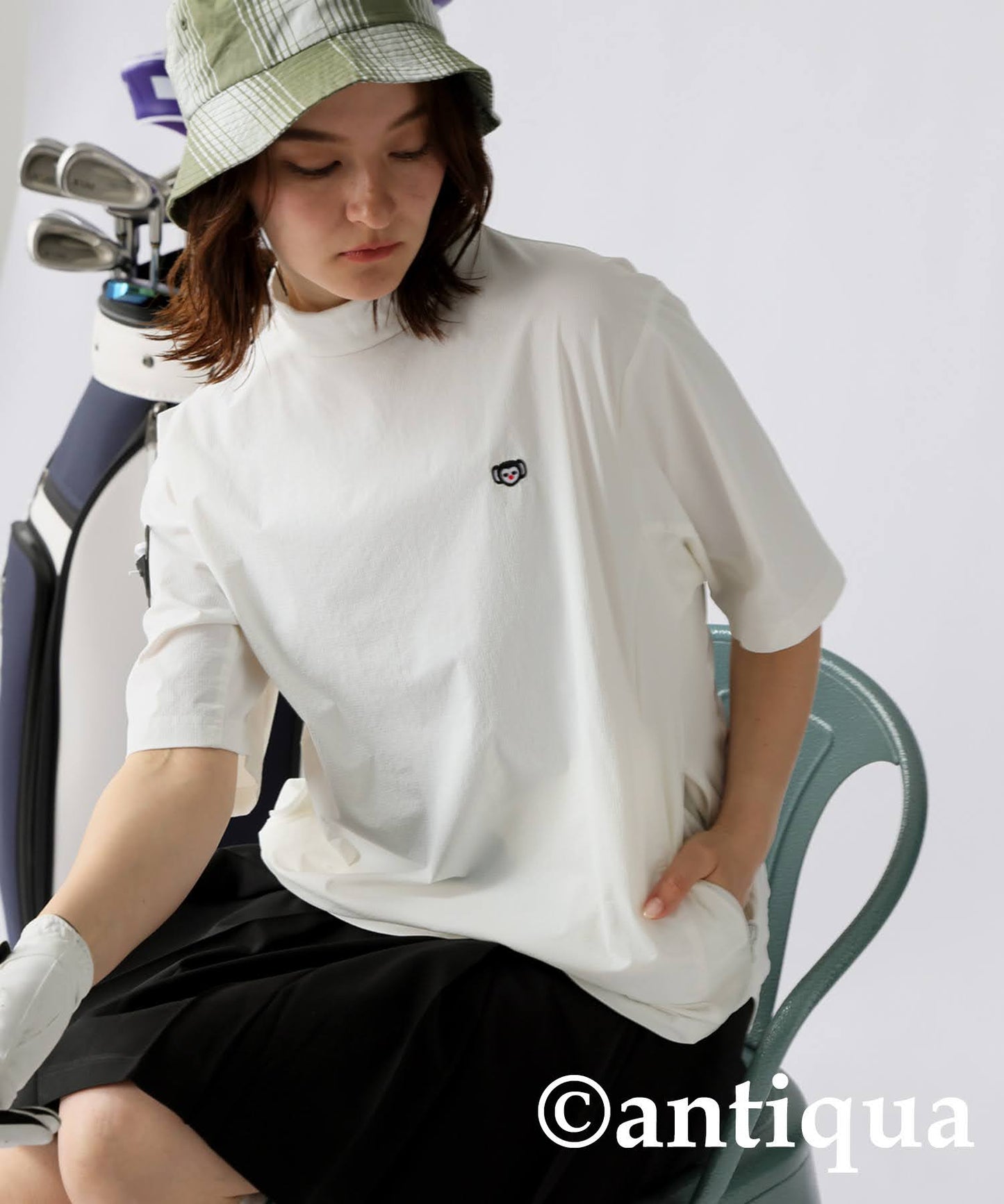 ANTIQUA GOLF×STCH Pocketable Tops Ladies