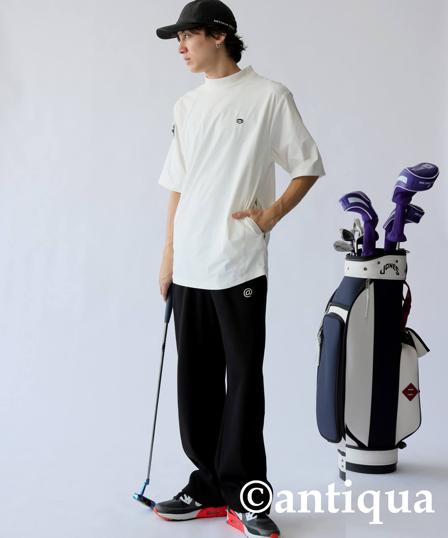 ANTIQUA GOLF×STCH Pocketable Tops Men's