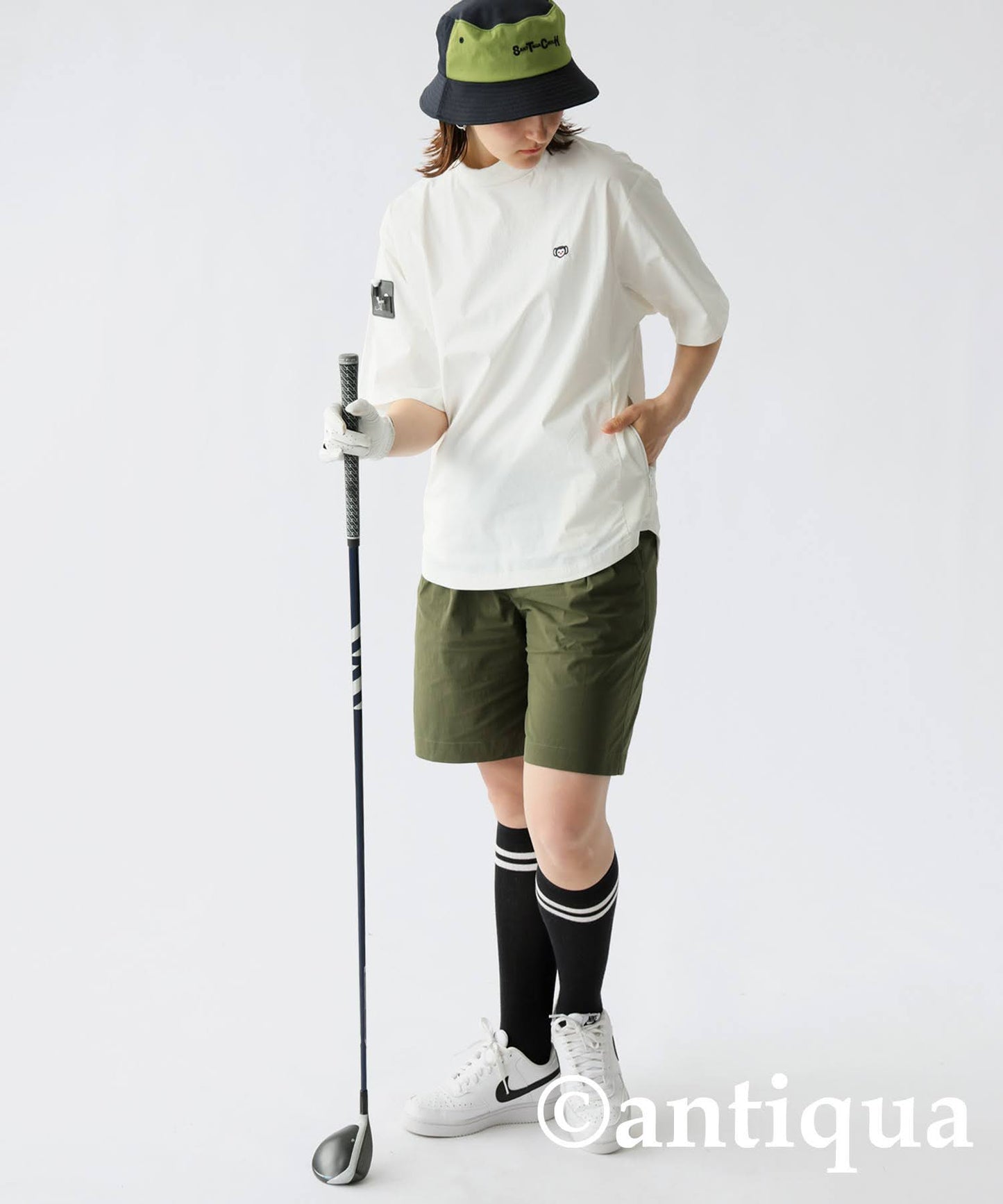 ANTIQUA GOLF×STCH Pocketable Tops Ladies