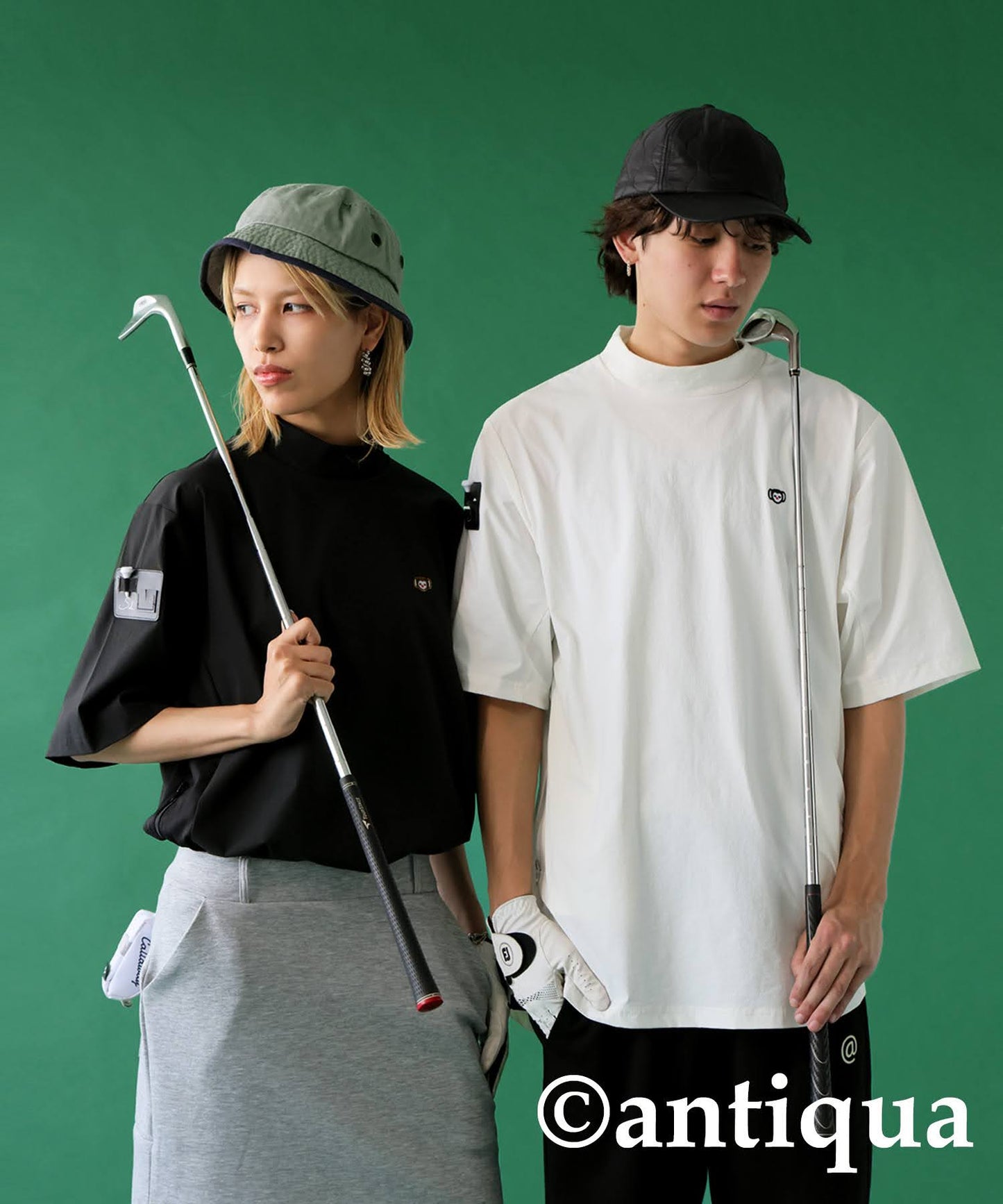 ANTIQUA GOLF×STCH Pocketable Tops Men's