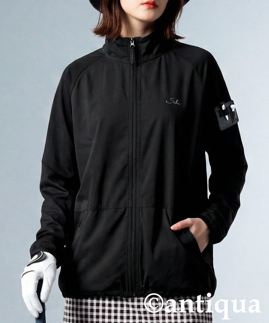 Stretch Zip-Up Top Ladies