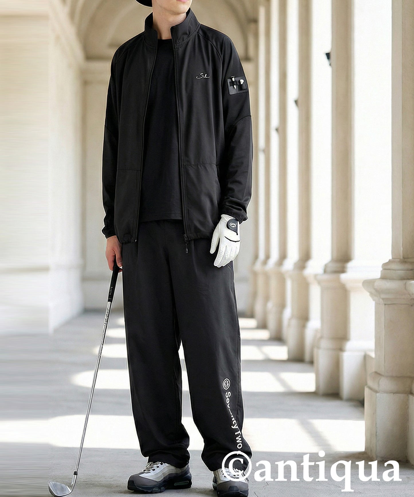 Stretch Zip-Up Top Men's