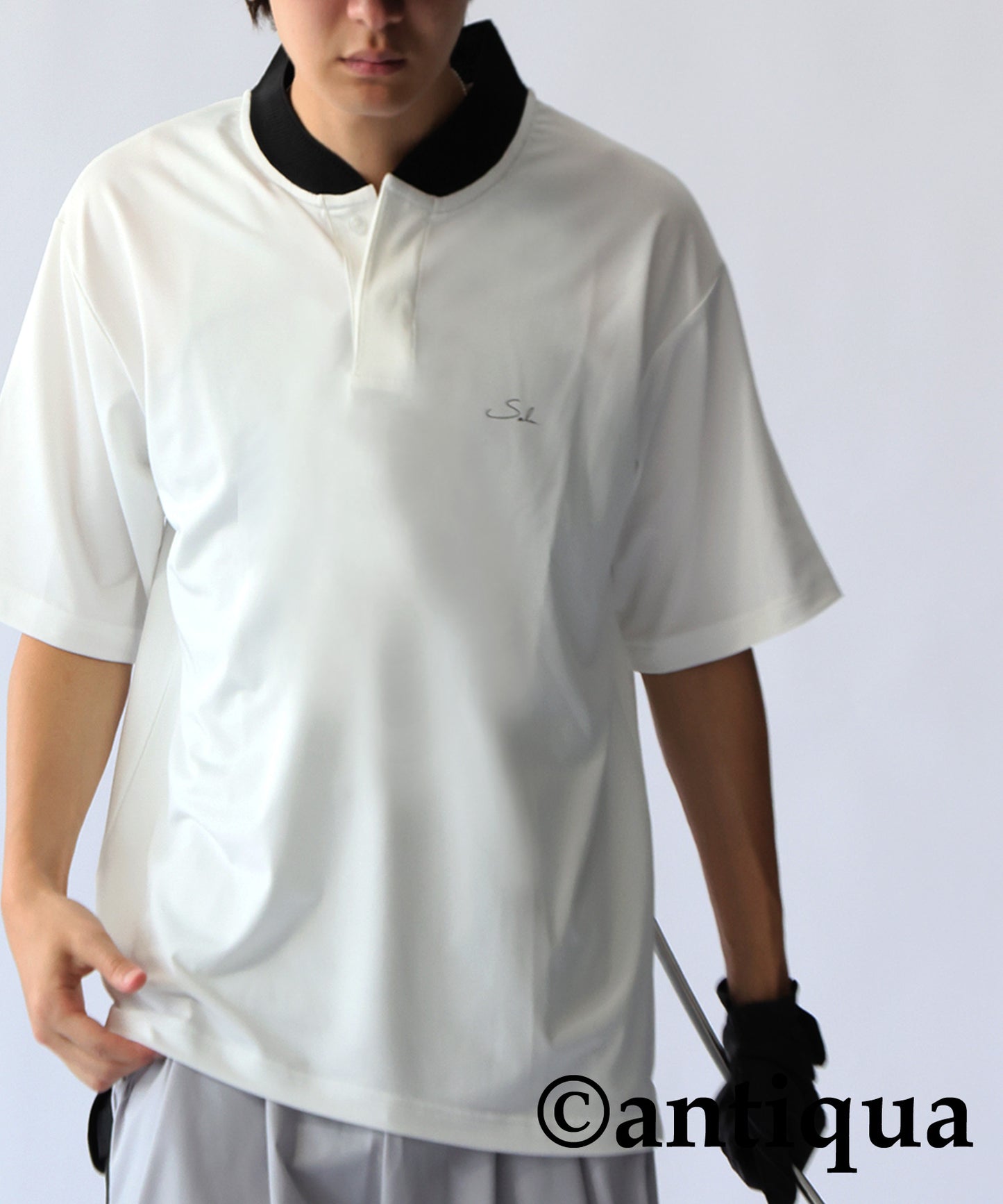 ANTIQUA GOLF×STCH Color-Matched Tops Men's