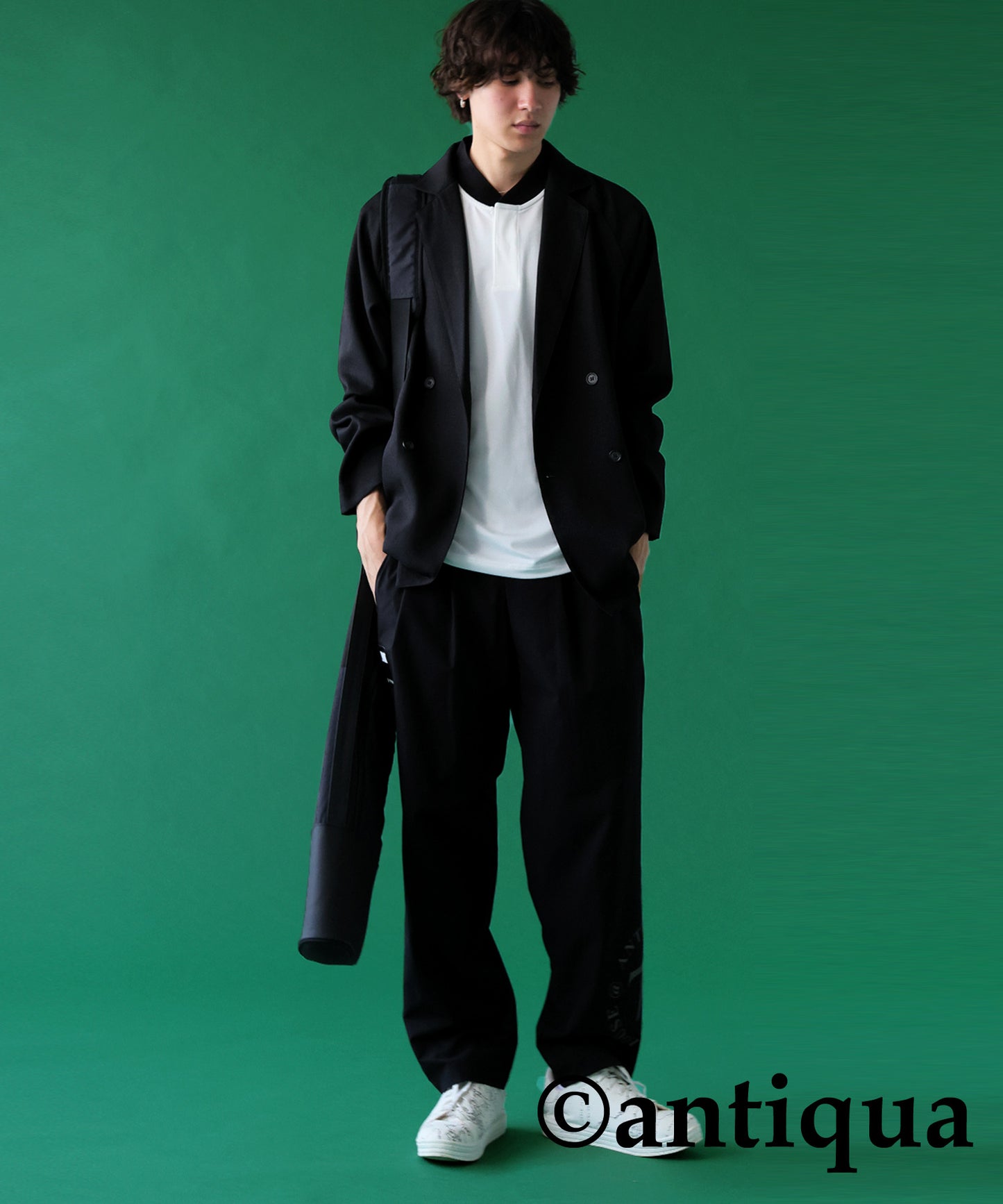 ANTIQUA GOLF×STCH Color-Matched Tops Men's