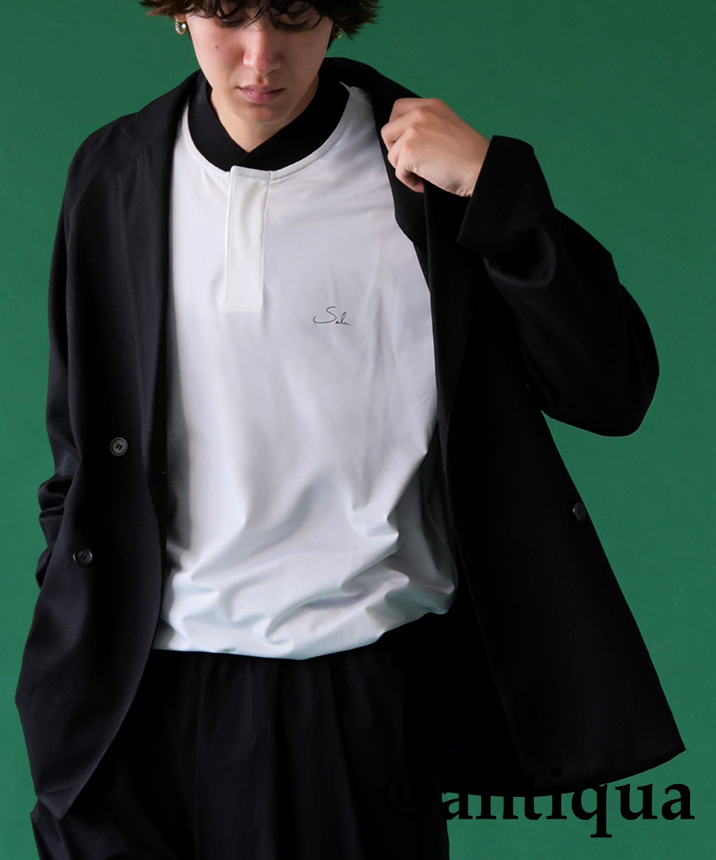 ANTIQUA GOLF×STCH Color-Matched Tops Men's