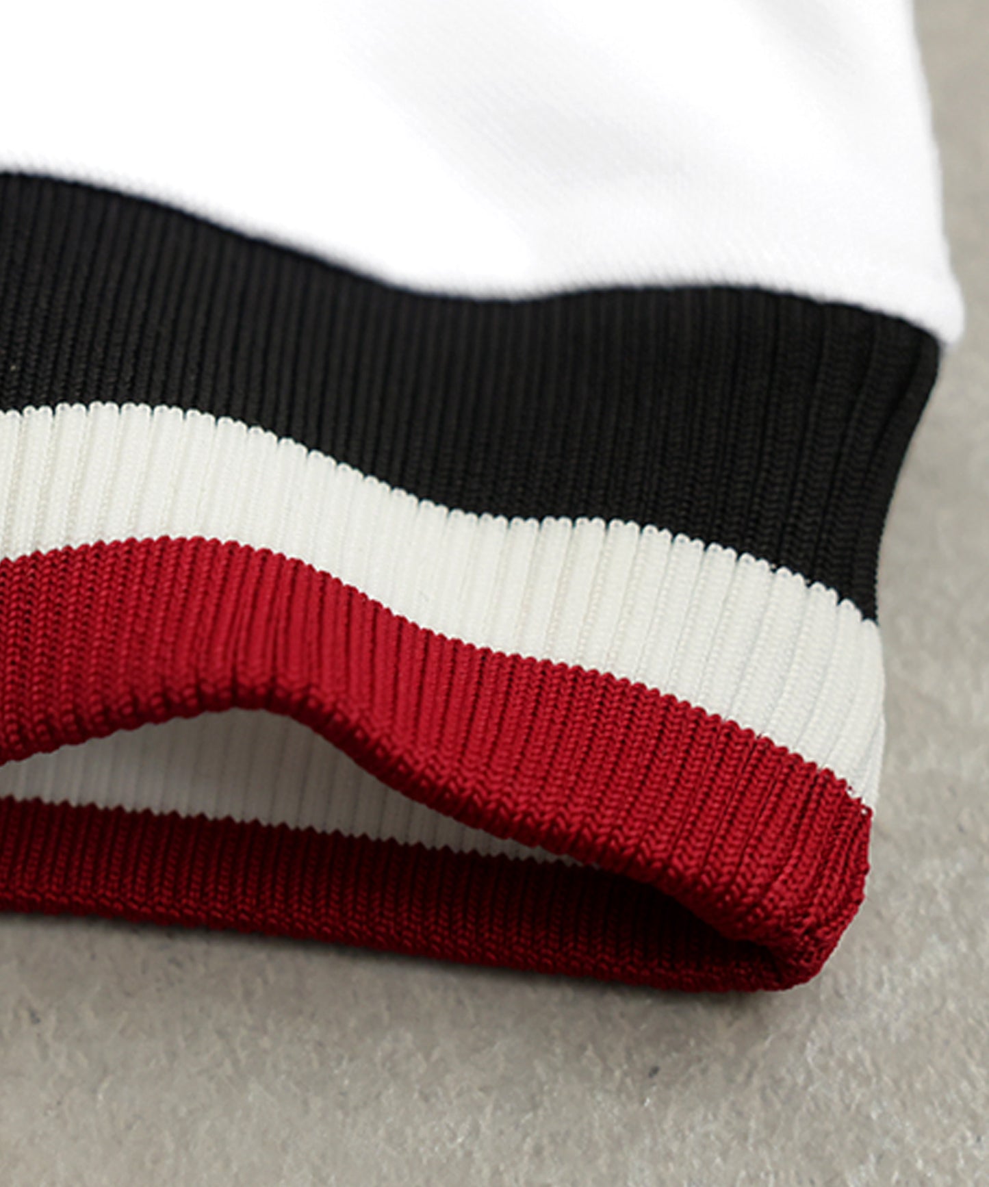 ANTIQUA GOLF×STCH Color-Coordinated Line Ribbed Hoodie Men's