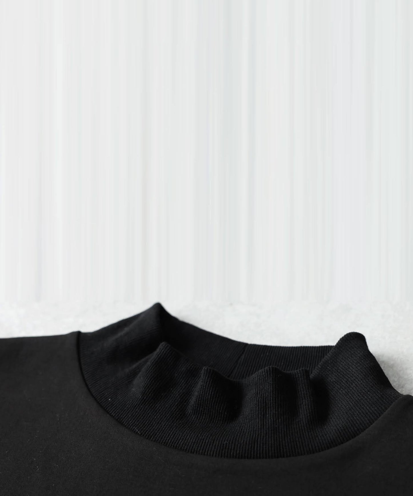 Salu Mock Neck Ponte Sweatshirt Ladies