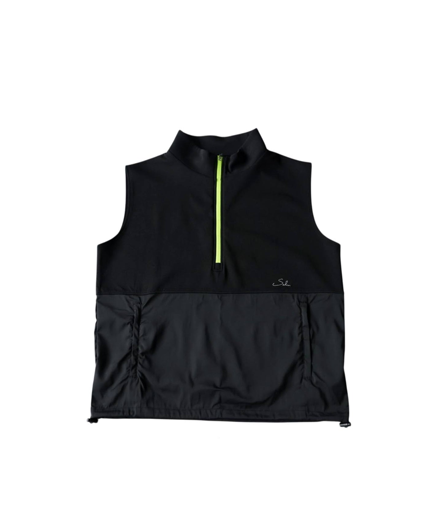 Half-Zip Color-Block Vest Ladies