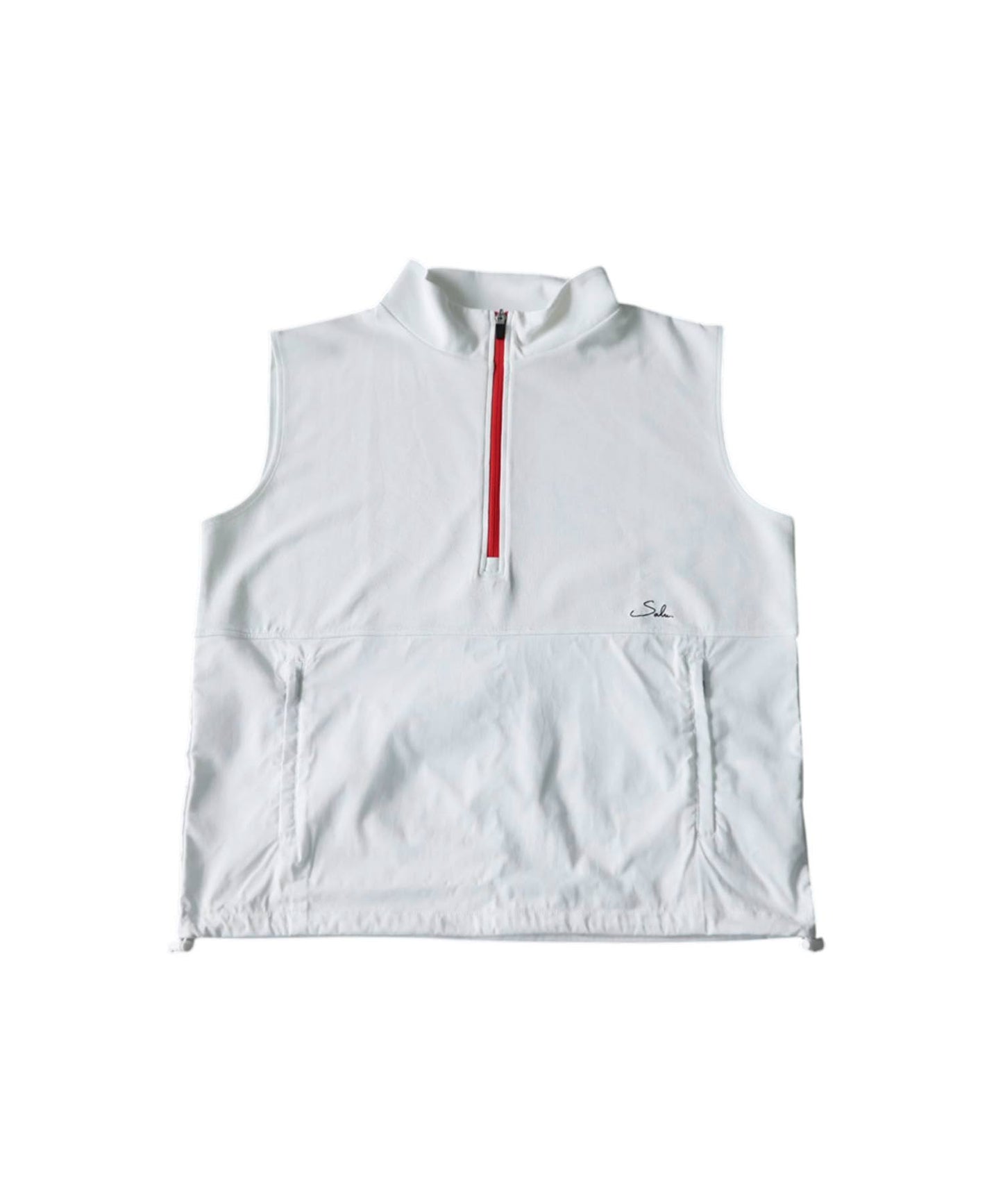 Half-Zip Color-Block Vest Ladies