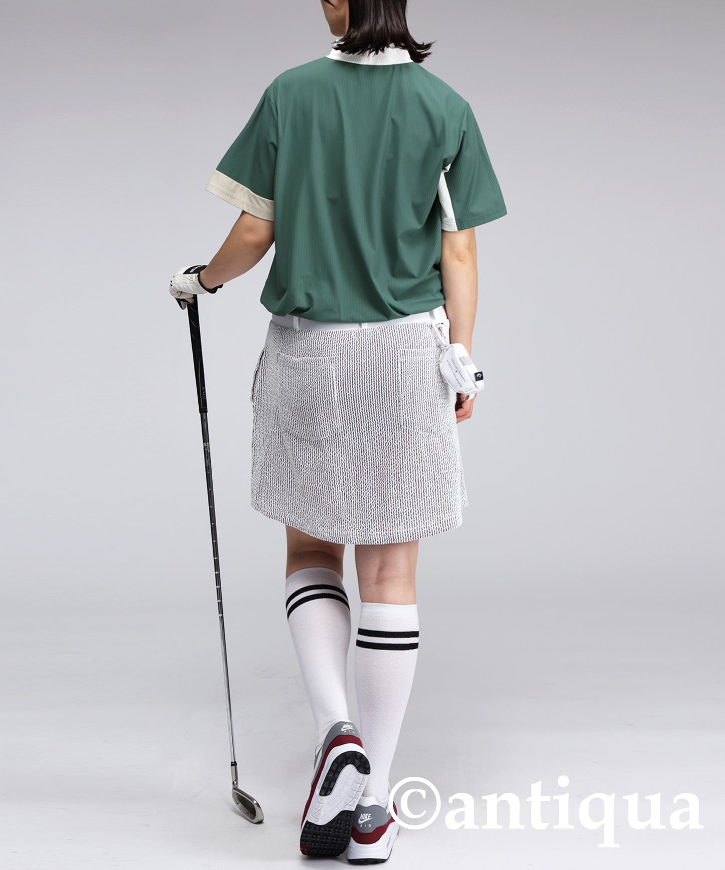 Salu. Ladies Mock Neck Color Combination Tops