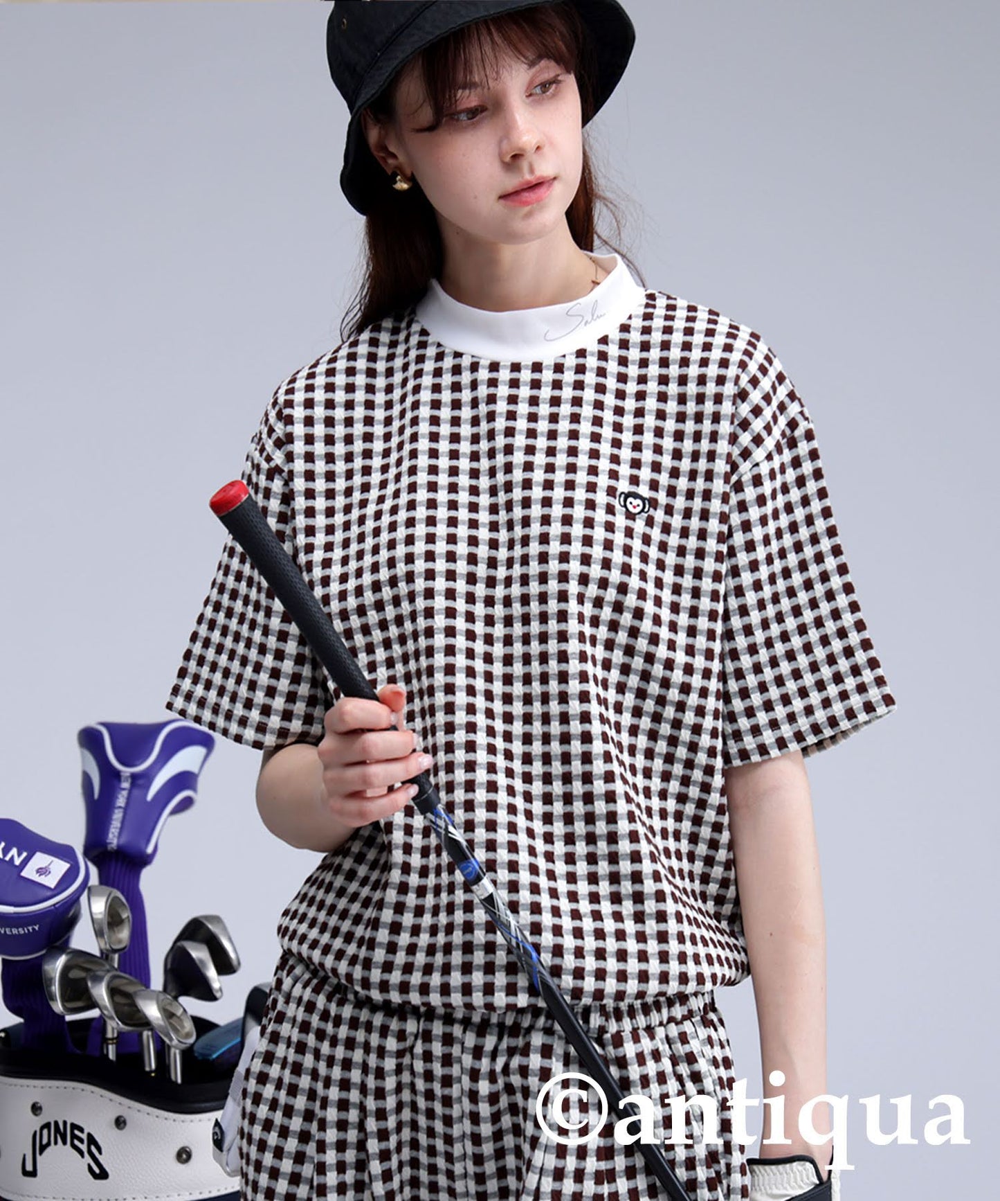 Salu. Ladies Check Top