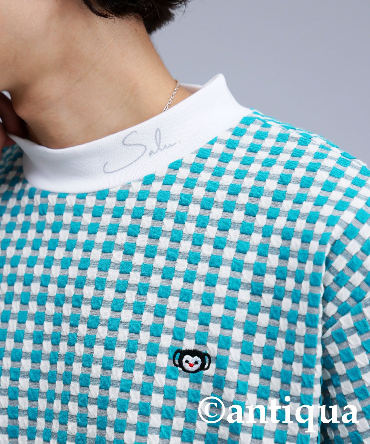 Salu. Men's Check Top