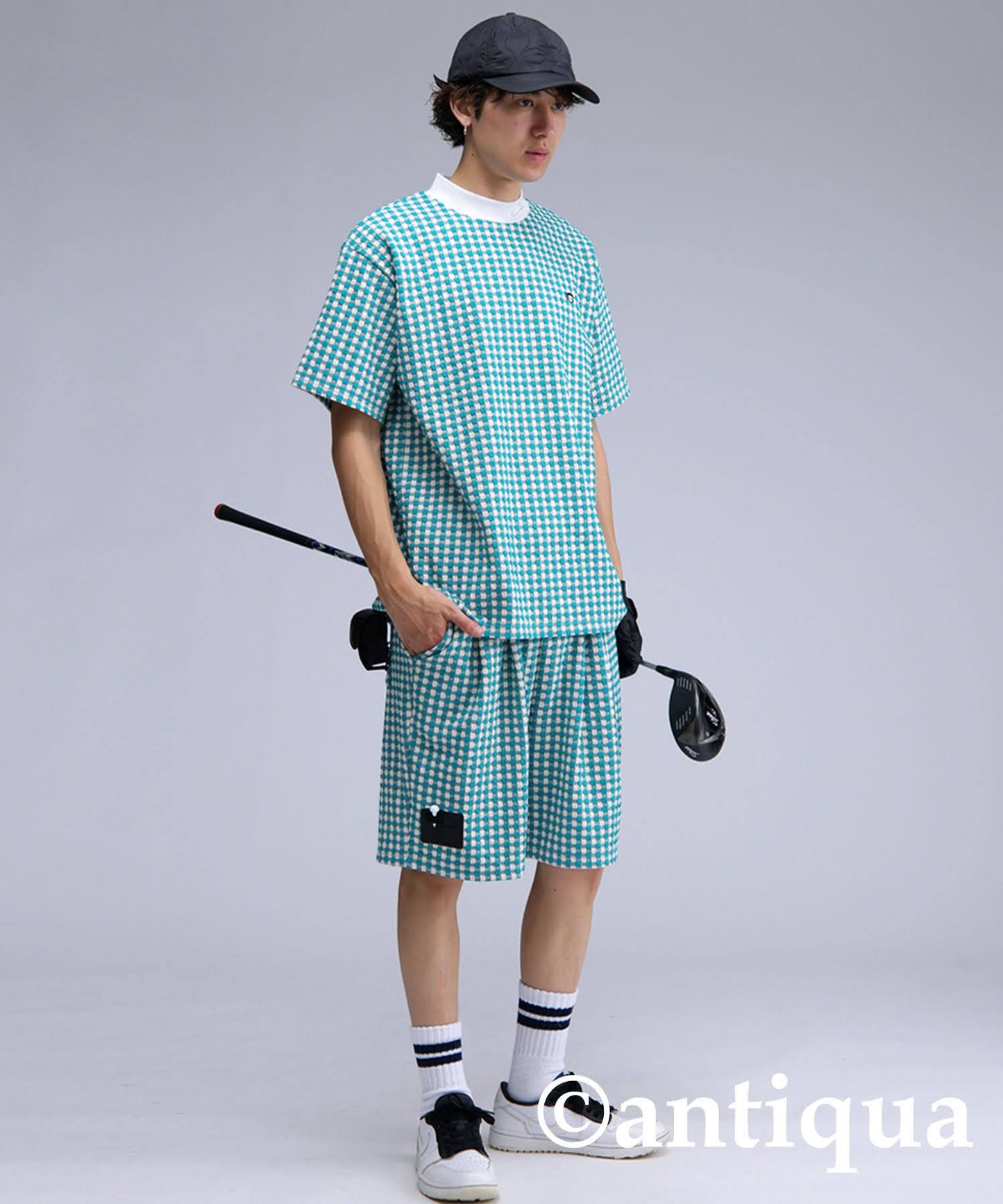 Salu. Men's Check Top