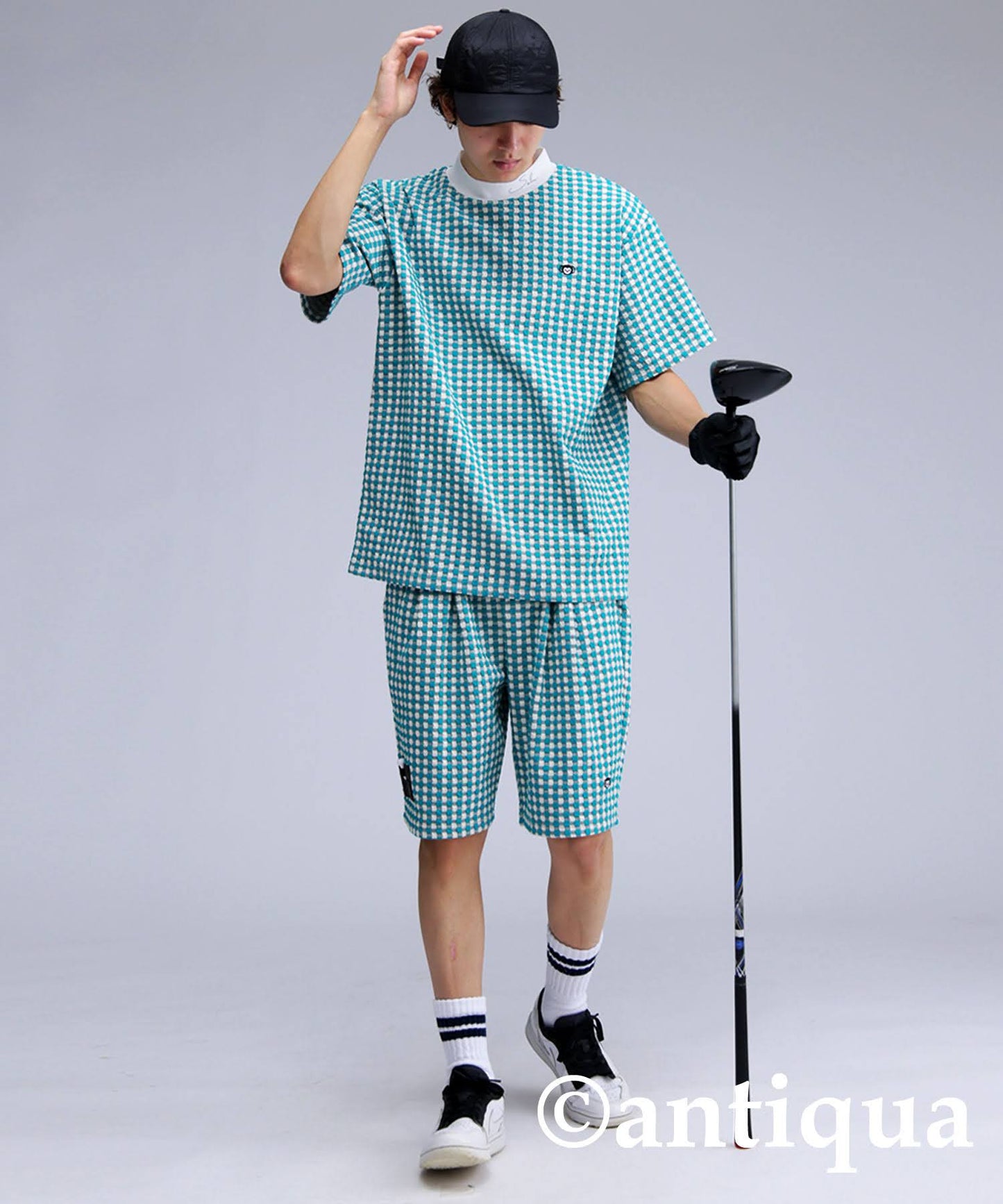 Salu. Men's Check Top