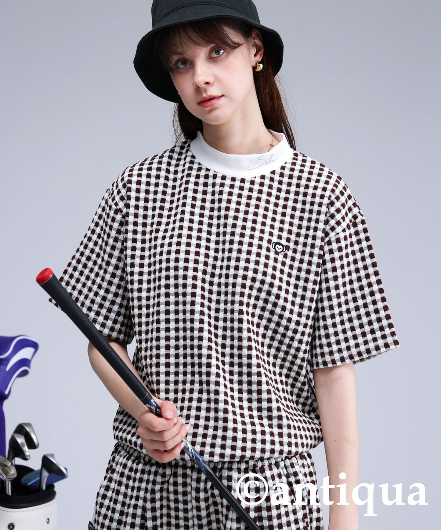 Salu. Ladies Check Top