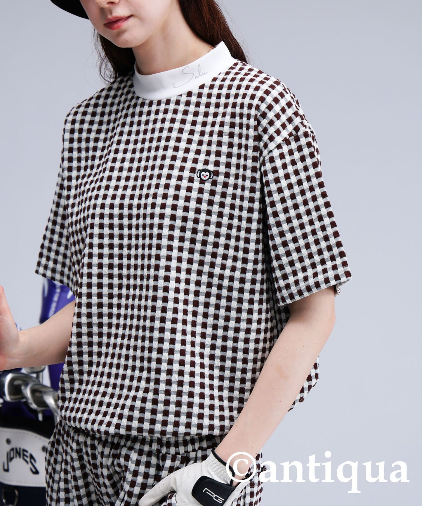 Salu. Ladies Check Top