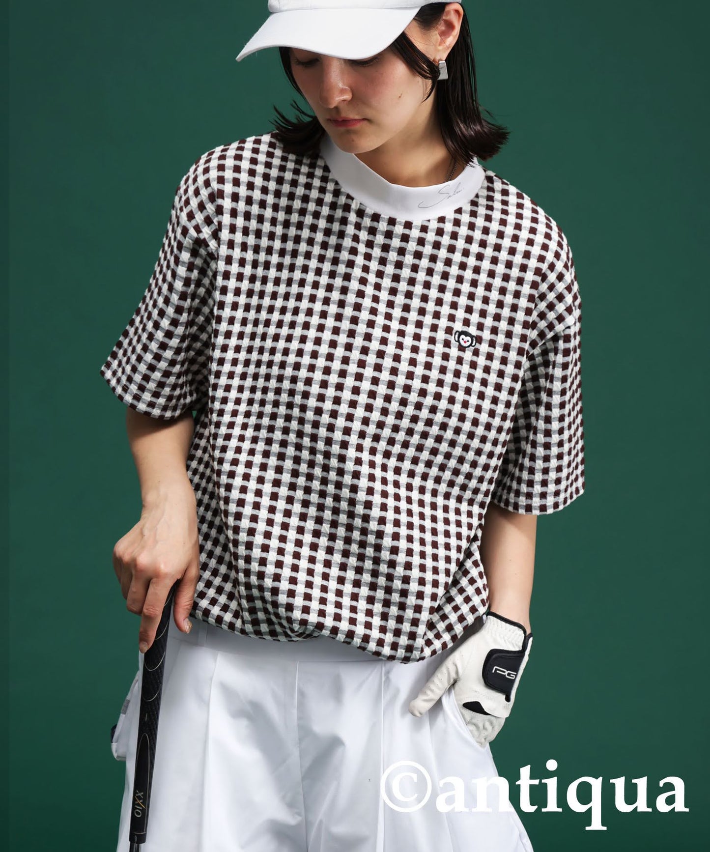 Salu. Ladies Check Top