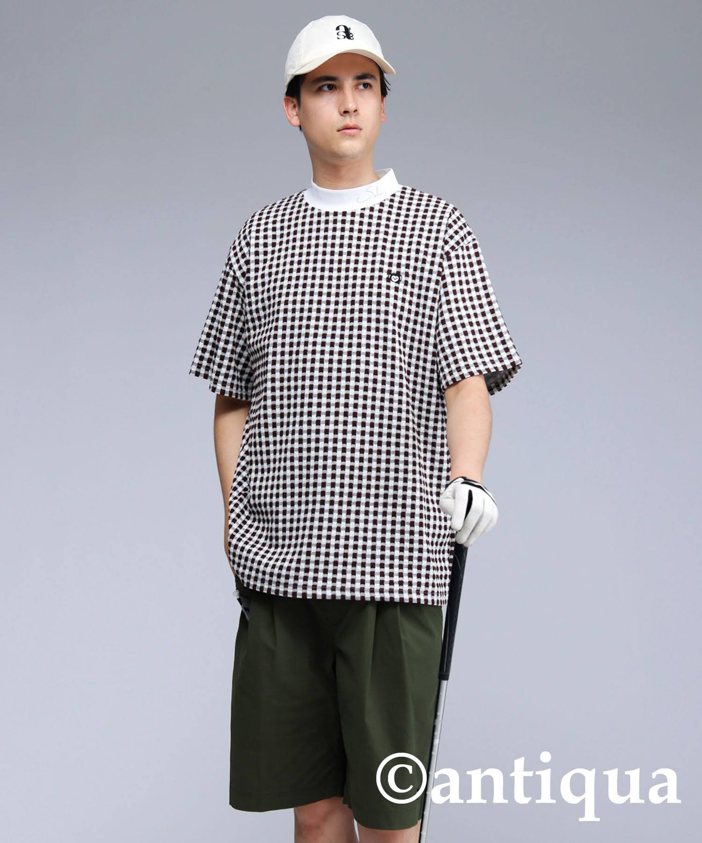 Salu. Men's Check Top