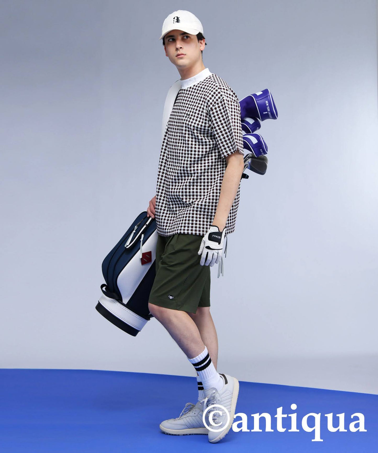 Salu. Men's Check Top