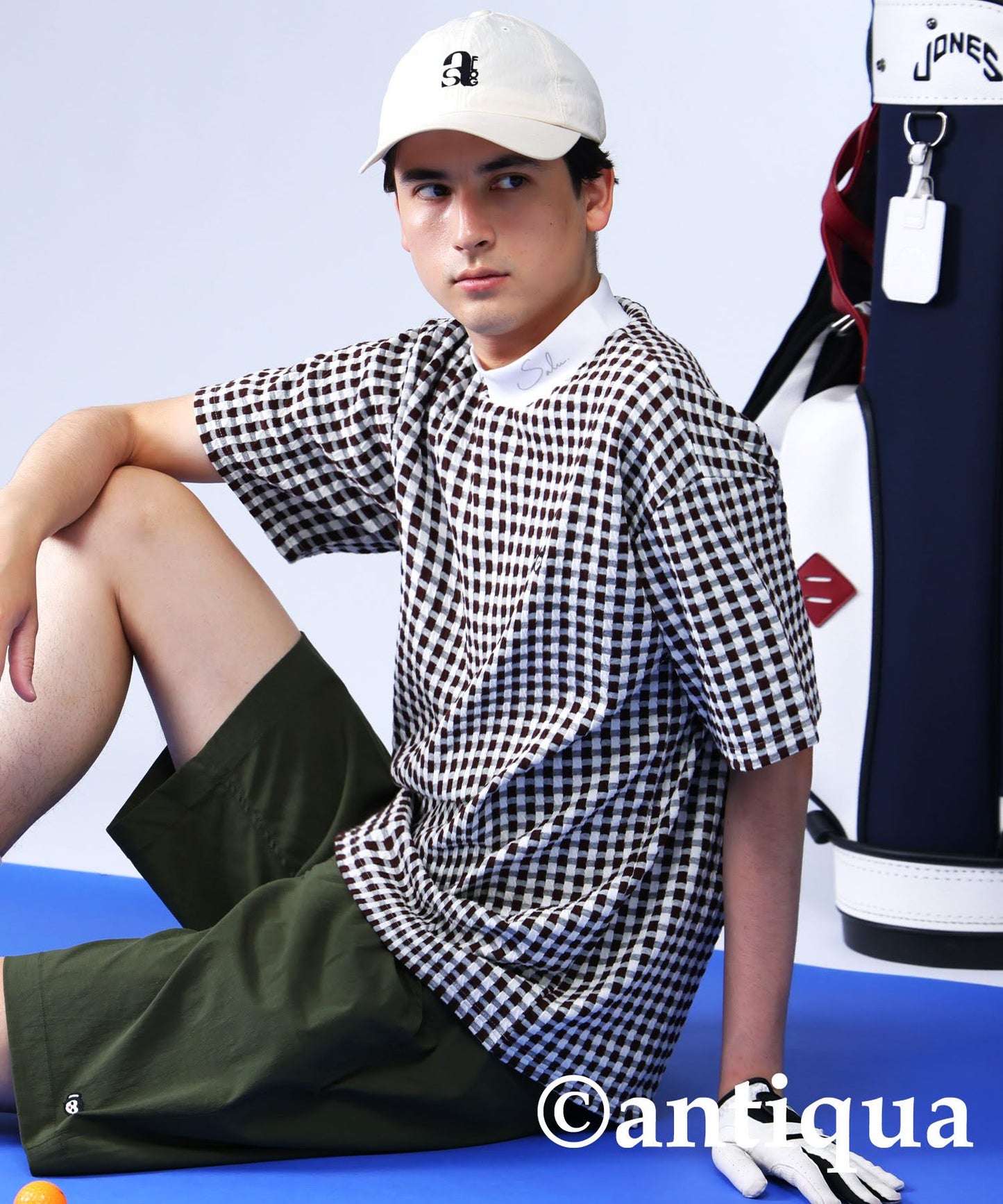 Salu. Men's Check Top