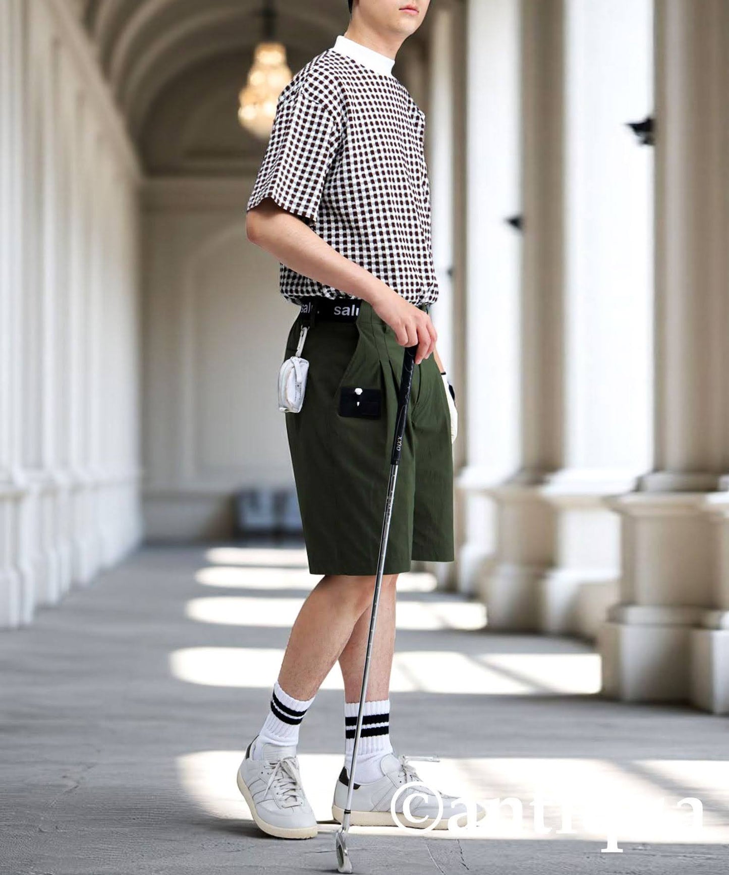 Salu. Men's Check Top