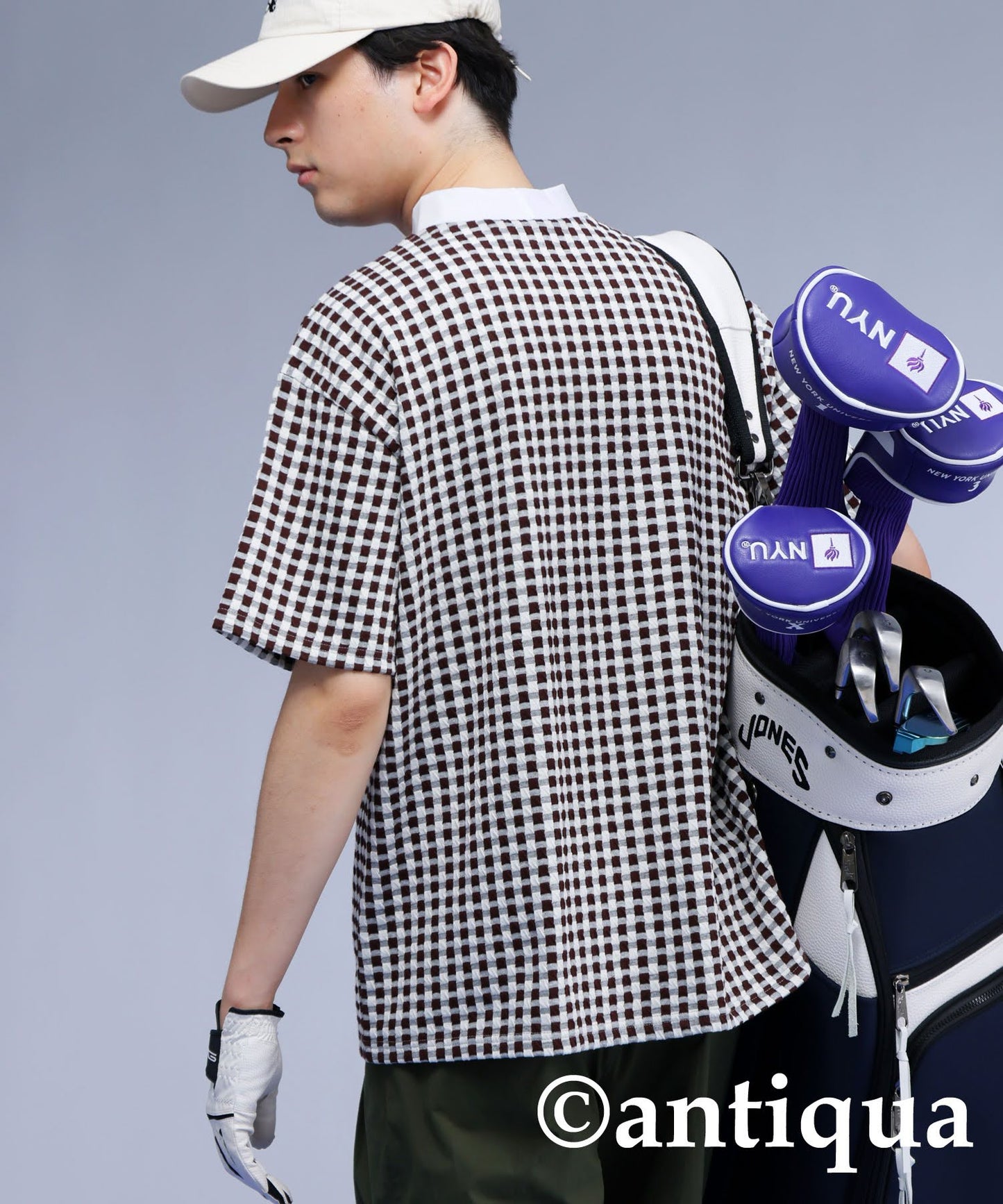 Salu. Men's Check Top
