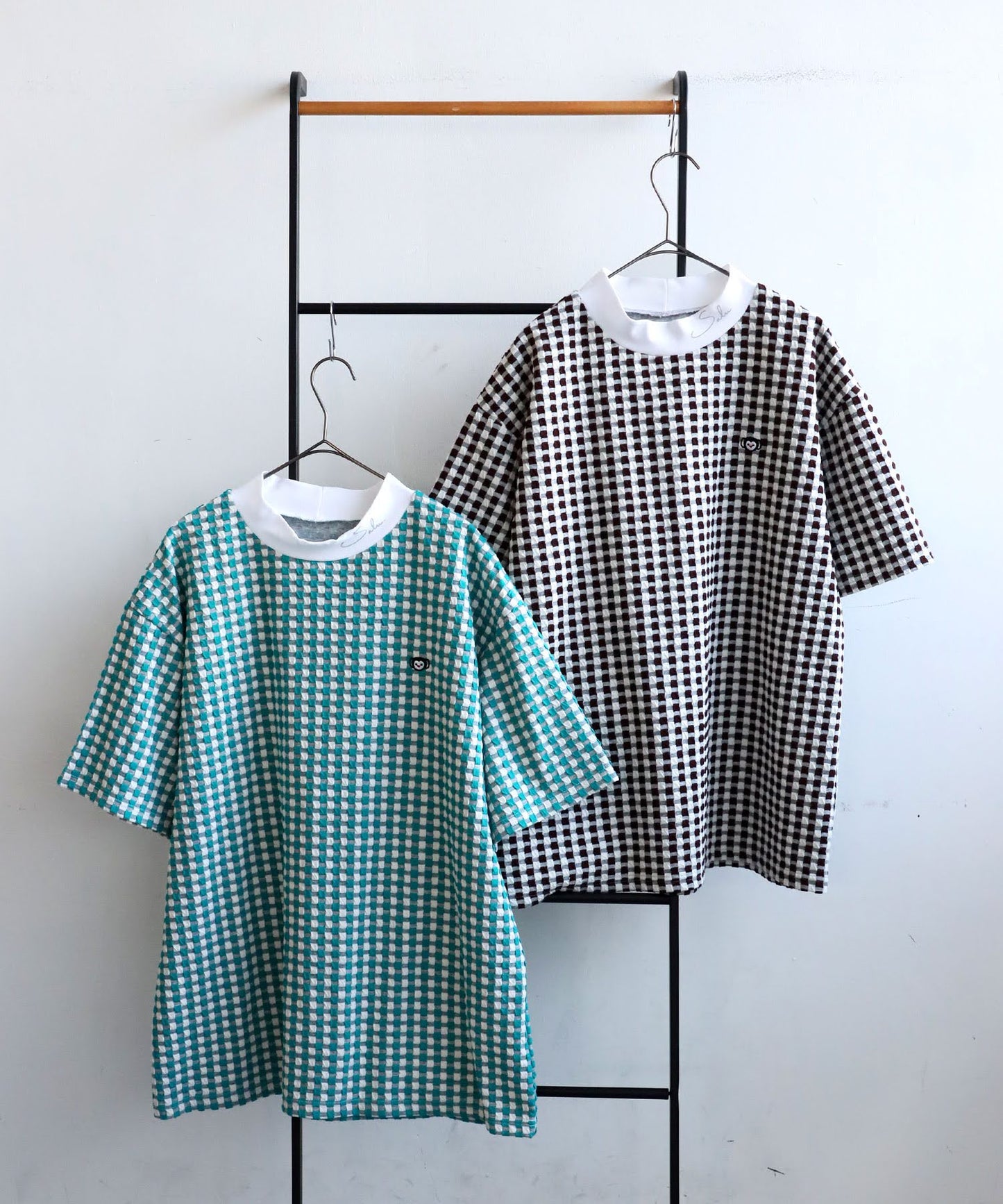 Salu. Men's Check Top