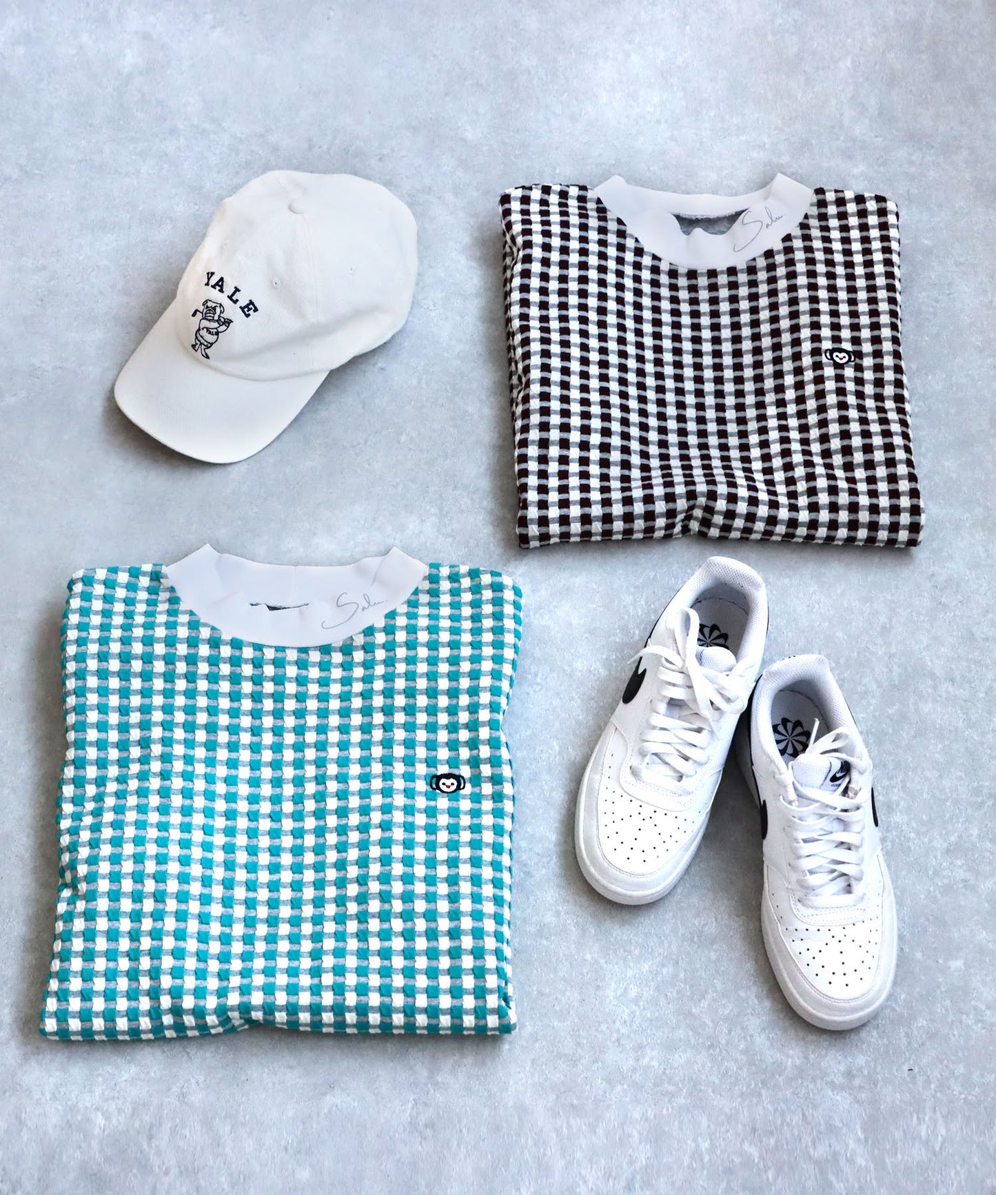 Salu. Men's Check Top